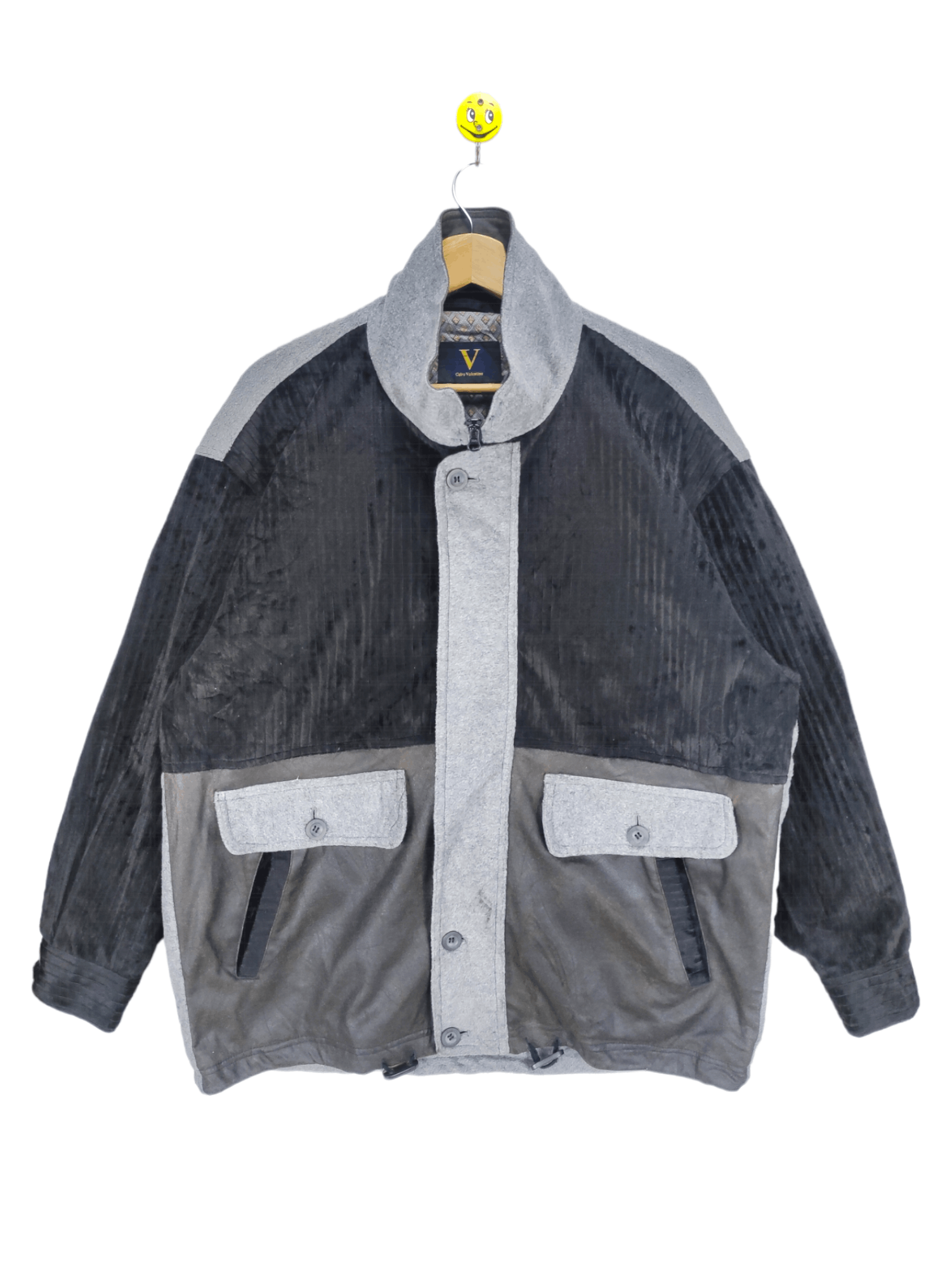 Vintage Steals🔥Vintage Corduroy Jacket by Calro Valentino Size US M / EU 48-50 / 2 - 1 Thumbnail