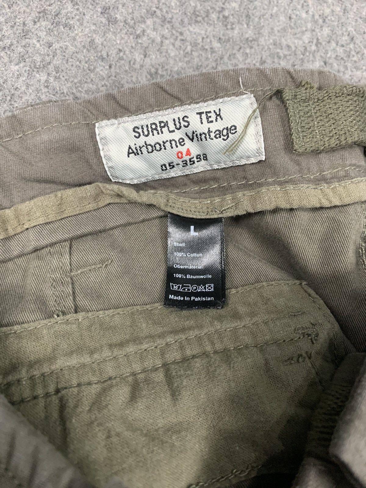 Vintage Vintage Surplus Tex cargo pants Size US 34 / EU 50 - 9 Thumbnail