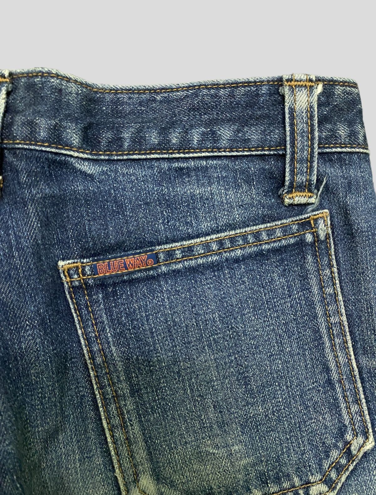 Hysteric Glamour FLARE BLUE WAY BELL BOTTOM BOOTCUT DENIM Size US 26 / EU 42 - 7 Thumbnail