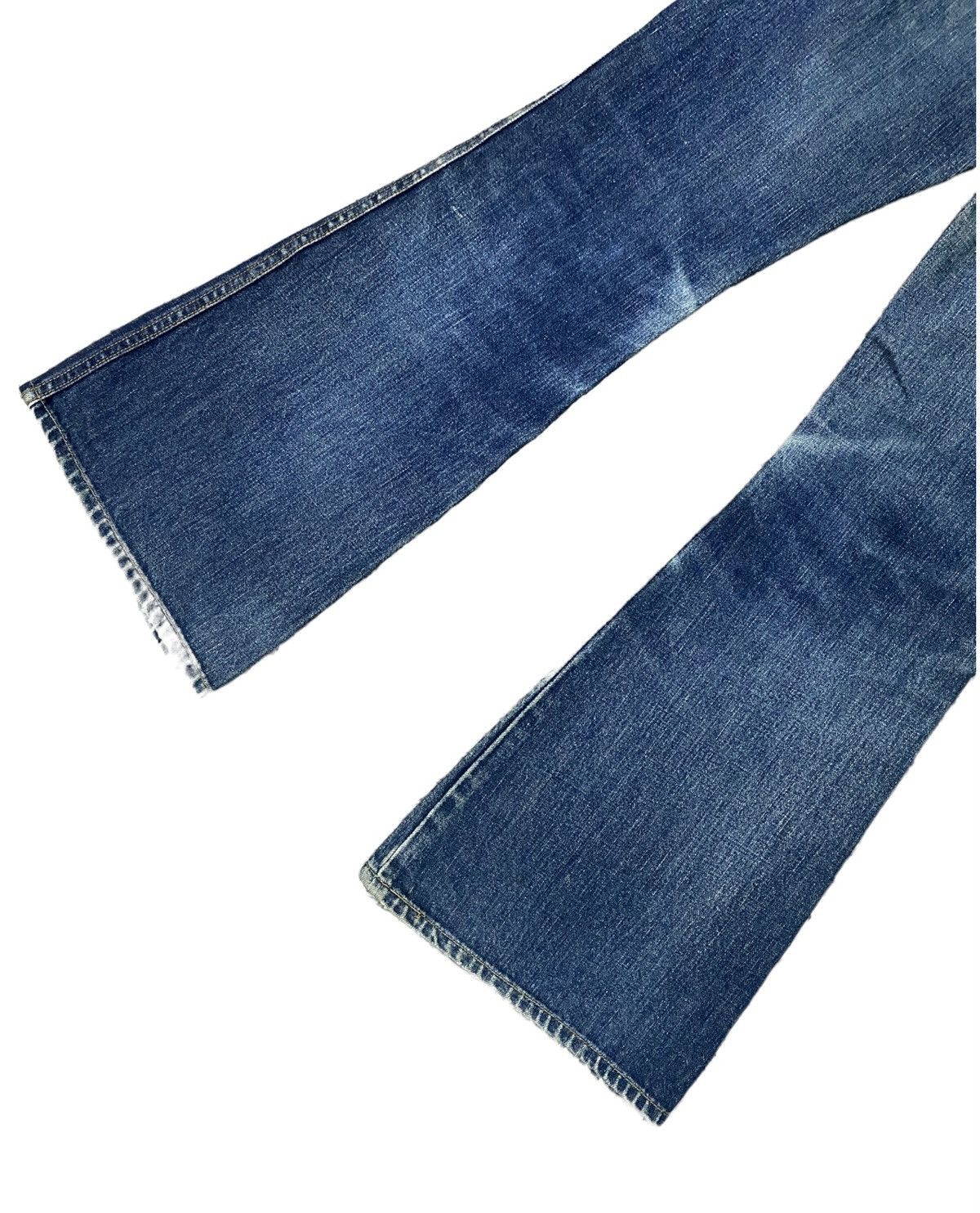 Hysteric Glamour FLARE BLUE WAY BELL BOTTOM BOOTCUT DENIM Size US 26 / EU 42 - 9 Thumbnail