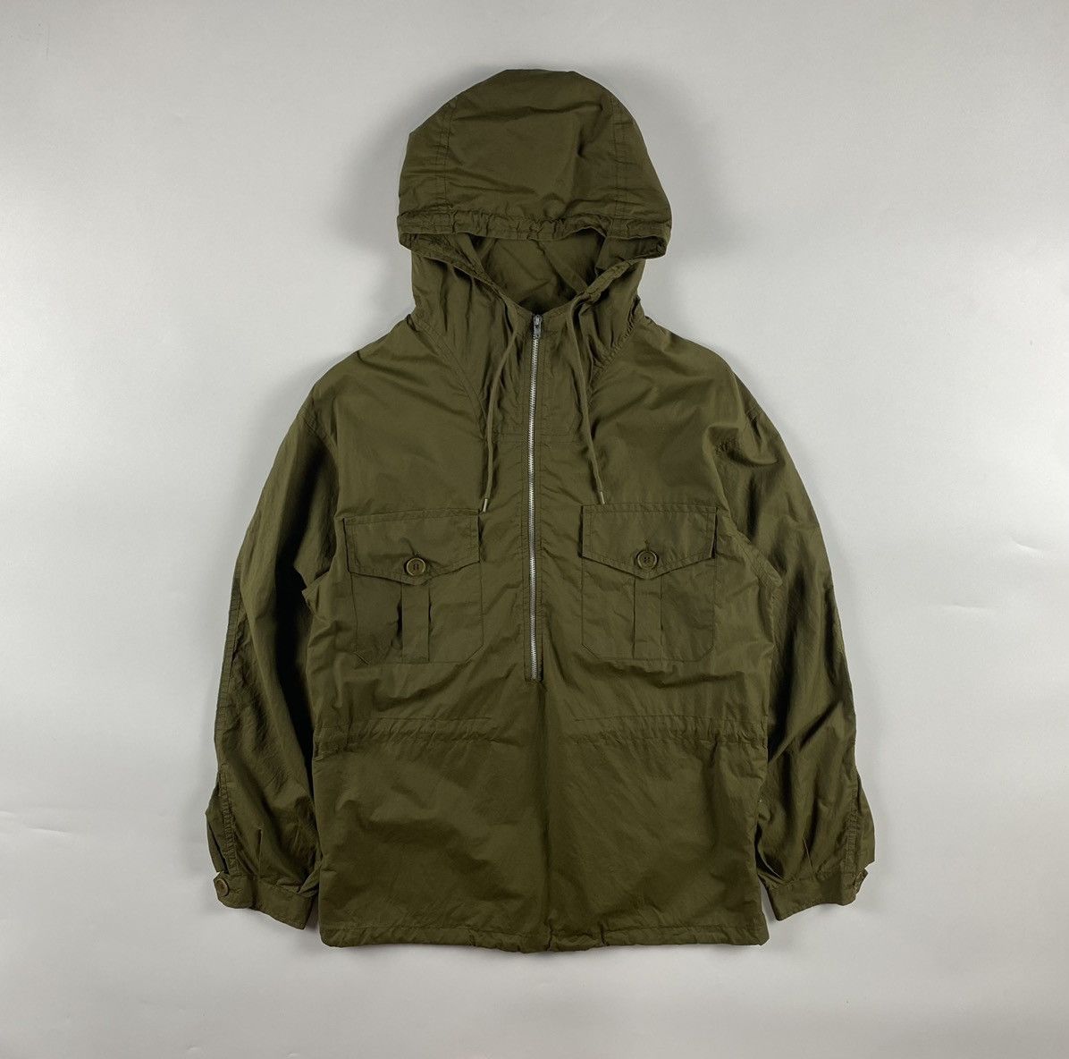 image of Helmut Lang 1999 Military Nylon Jacket, Men's (Size Small)