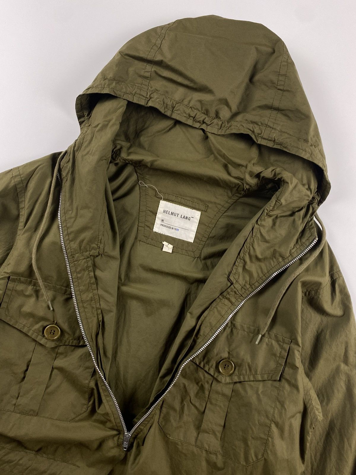 Helmut Lang Helmut Lang 1999 Military Nylon Jacket Size US S / EU 44-46 / 1 - 7 Thumbnail