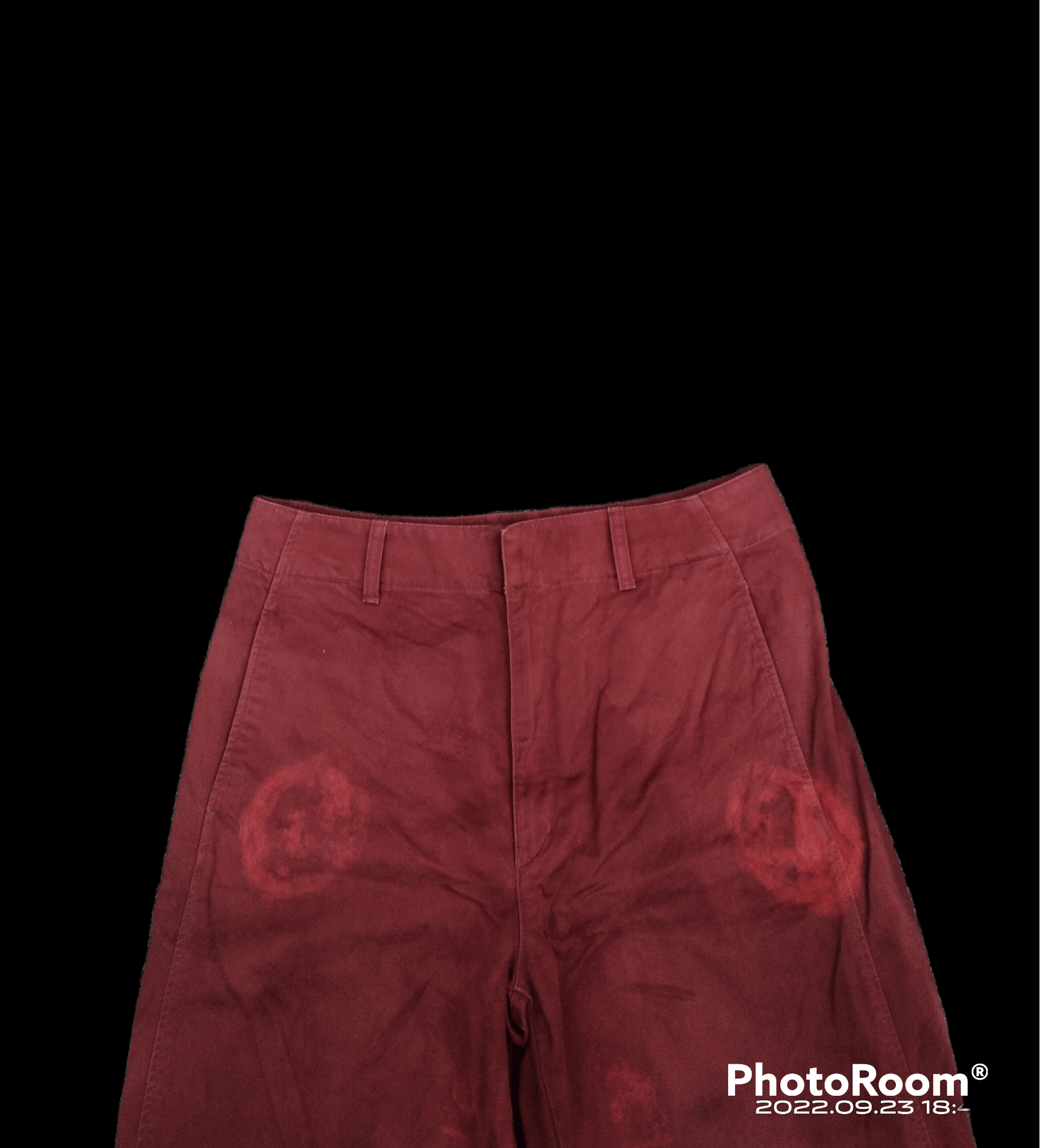 Bleach SiCK MEROON UNIQLO BAGGY PANTS Size US 30 / EU 46 - 3 Thumbnail