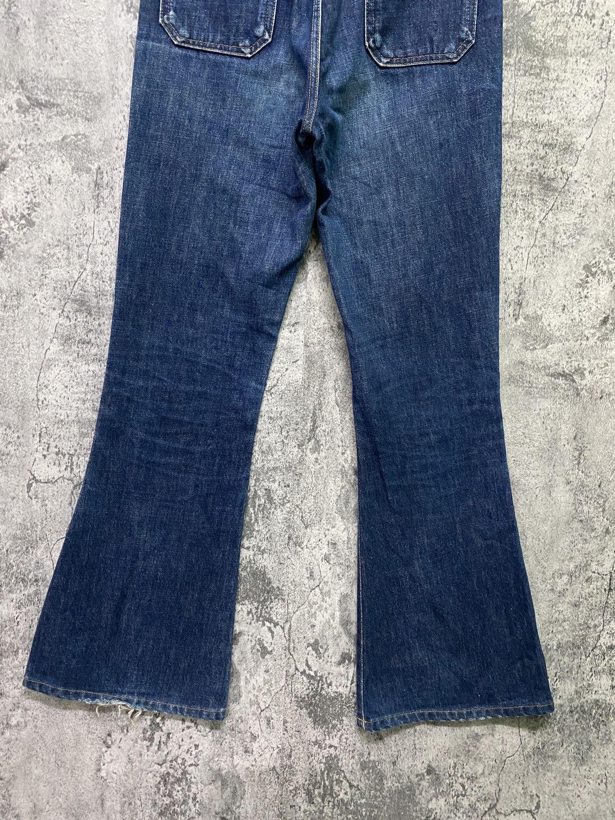 Big John × Japanese Brand × Vintage Vintage Japan BIG JOHN Bell Bottom Flared Bootcut Denim Size US 28 / EU 44 - 16 Thumbnail