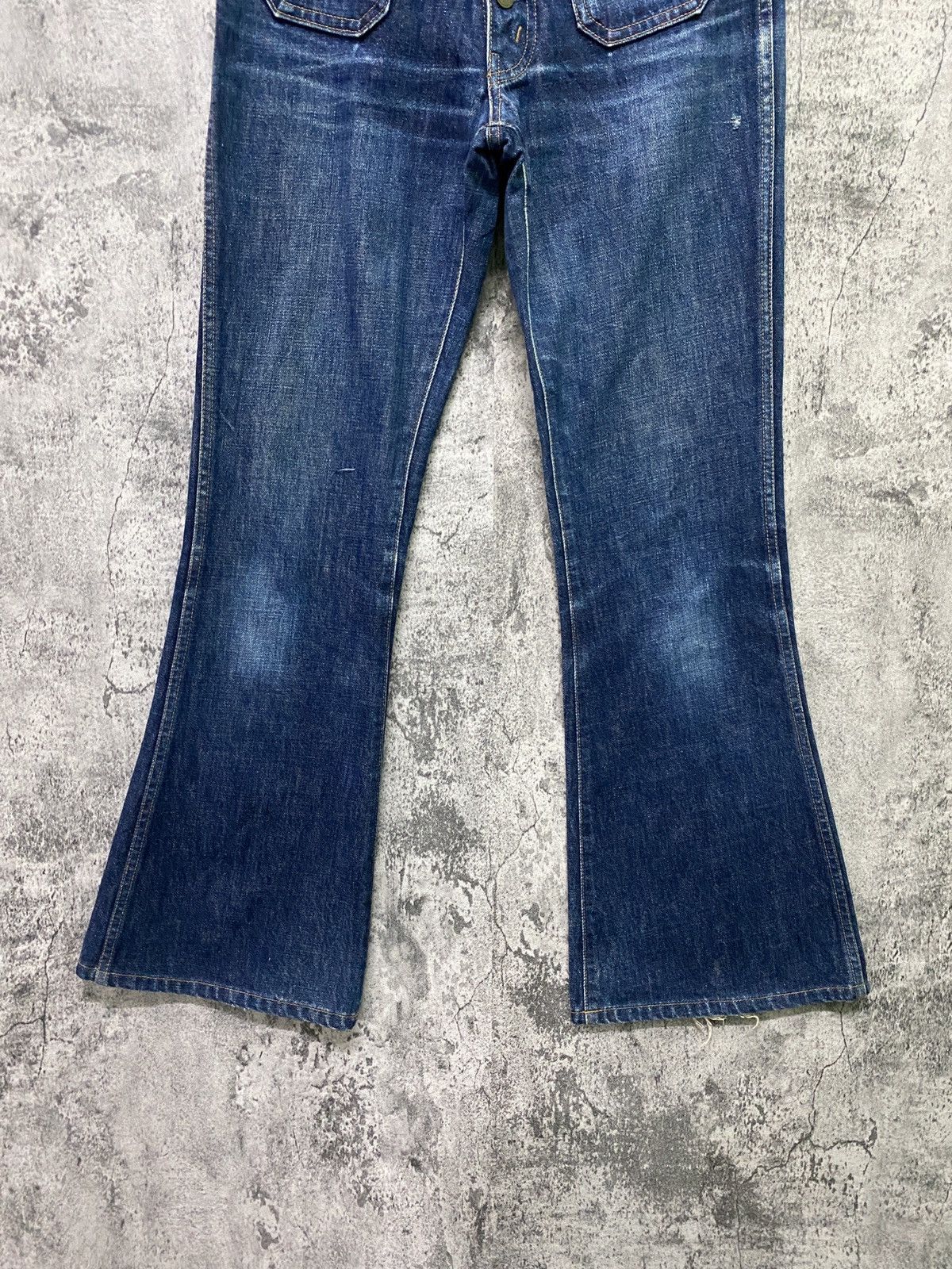 Big John × Japanese Brand × Vintage Vintage Japan BIG JOHN Bell Bottom Flared Bootcut Denim Size US 28 / EU 44 - 3 Thumbnail