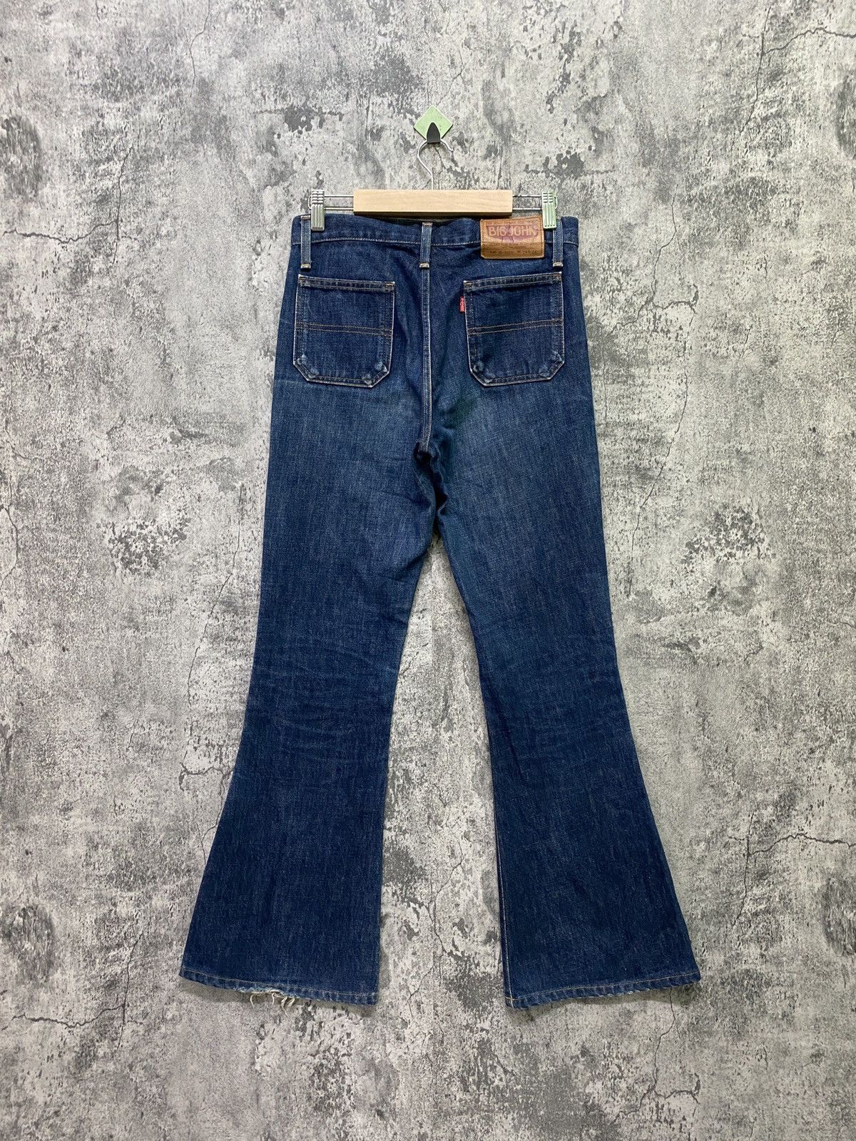 Big John × Japanese Brand × Vintage Vintage Japan BIG JOHN Bell Bottom Flared Bootcut Denim Size US 28 / EU 44 - 2 Thumbnail