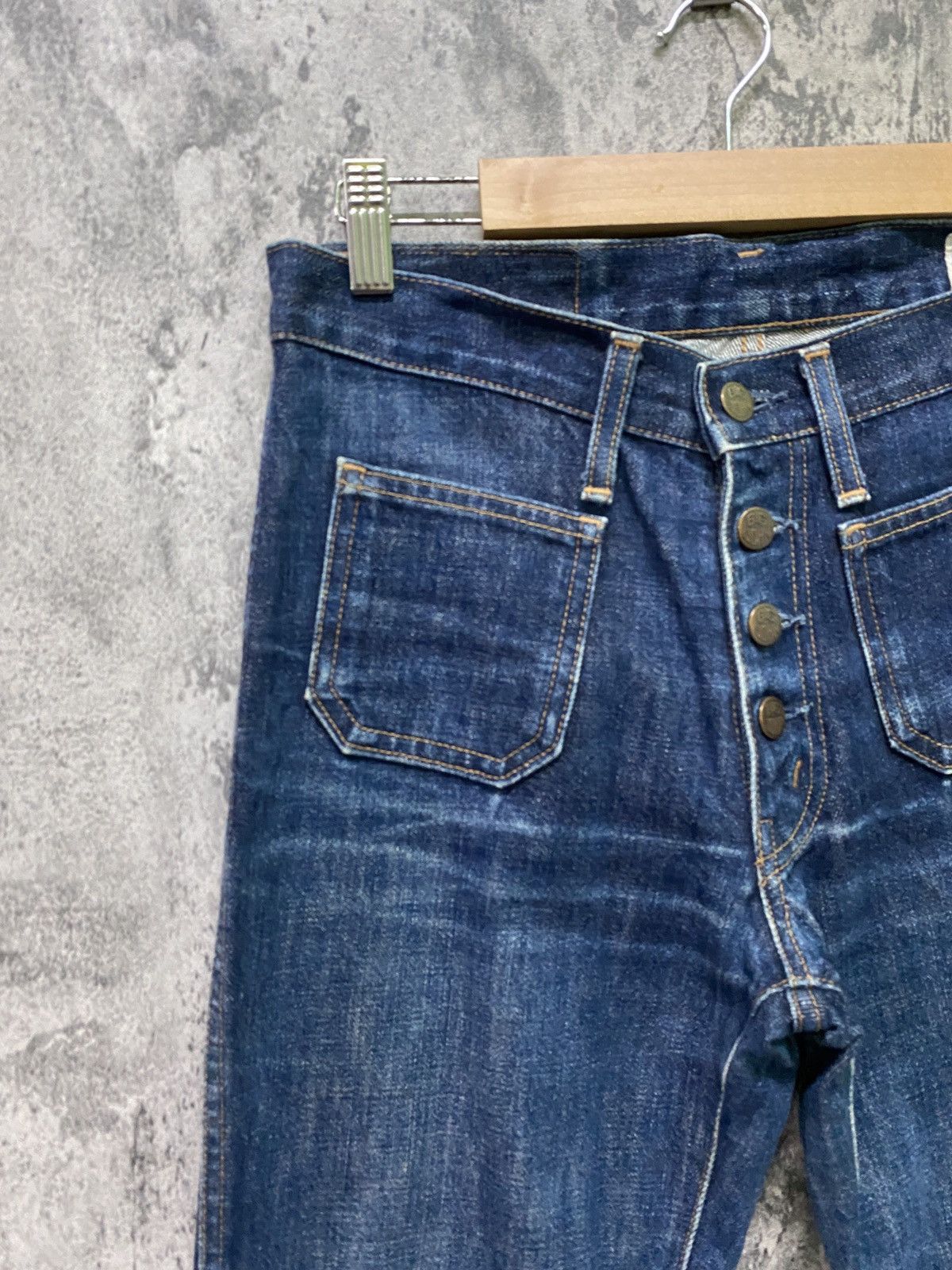 Big John × Japanese Brand × Vintage Vintage Japan BIG JOHN Bell Bottom Flared Bootcut Denim Size US 28 / EU 44 - 5 Thumbnail