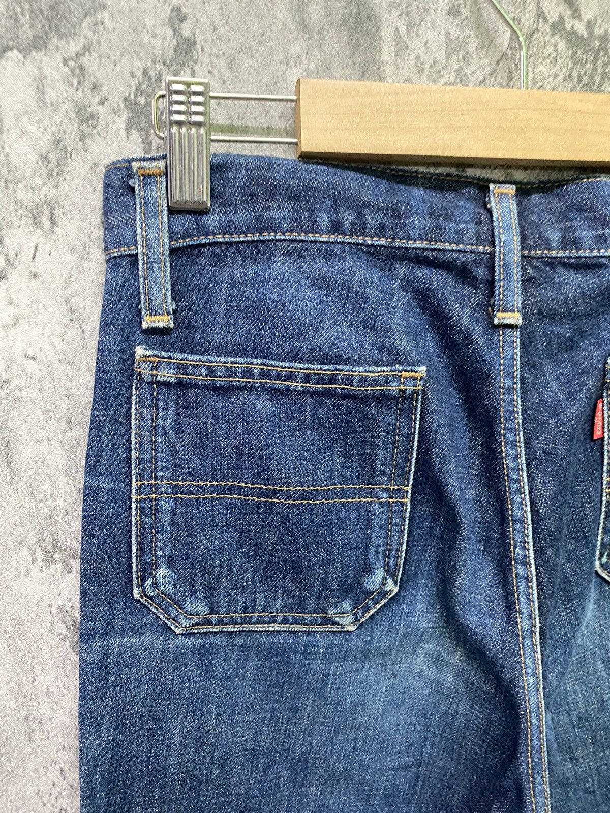 Big John × Japanese Brand × Vintage Vintage Japan BIG JOHN Bell Bottom Flared Bootcut Denim Size US 28 / EU 44 - 21 Thumbnail