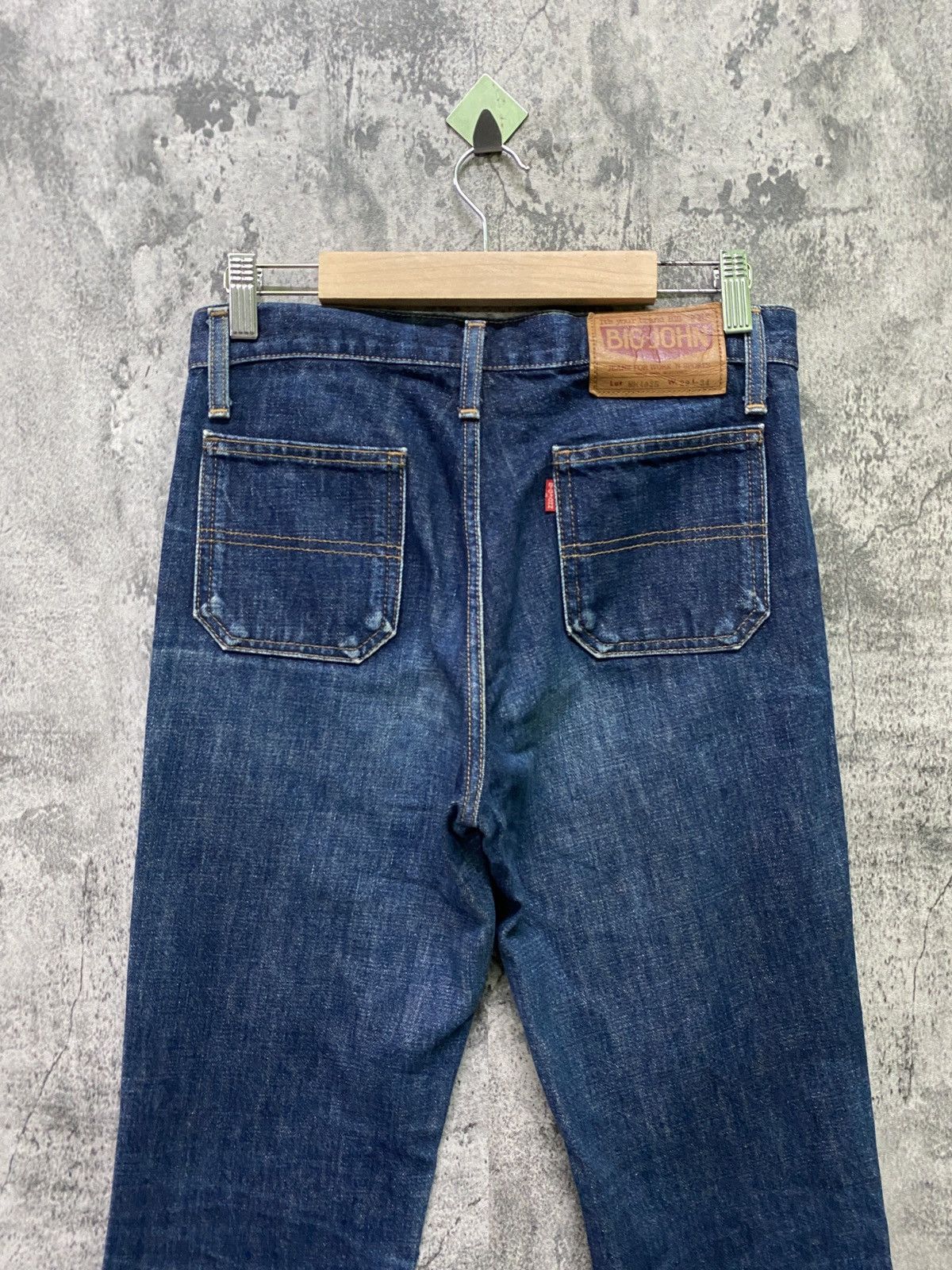 Big John × Japanese Brand × Vintage Vintage Japan BIG JOHN Bell Bottom Flared Bootcut Denim Size US 28 / EU 44 - 11 Thumbnail