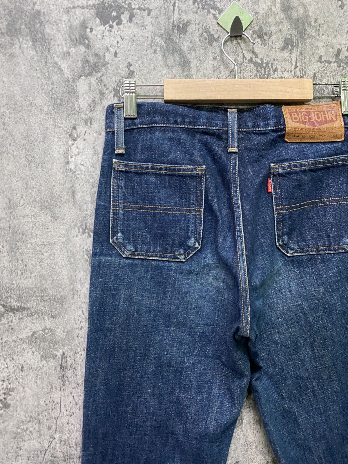 Big John × Japanese Brand × Vintage Vintage Japan BIG JOHN Bell Bottom Flared Bootcut Denim Size US 28 / EU 44 - 12 Thumbnail
