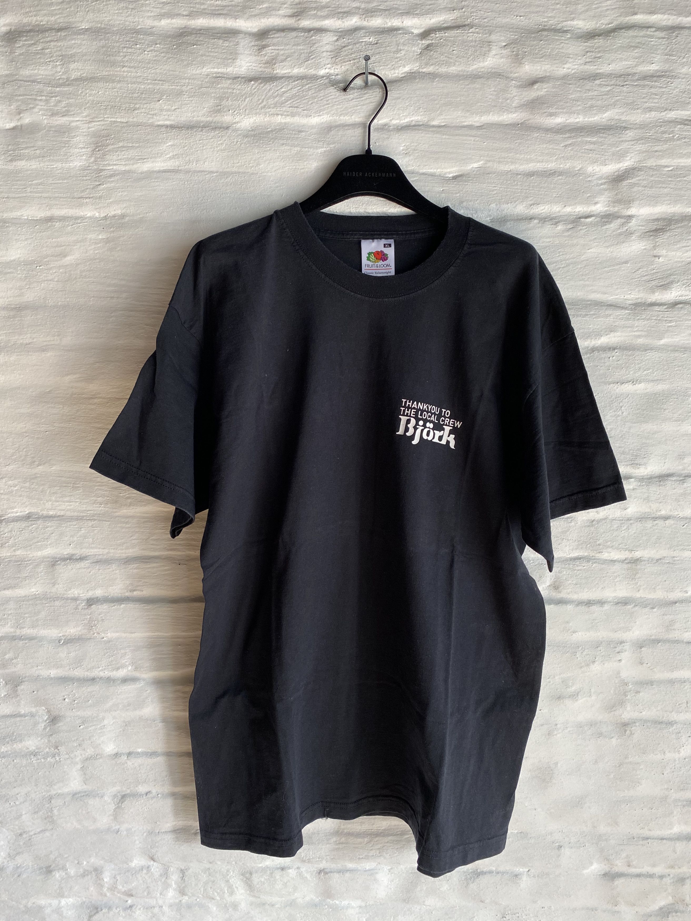 Image of Bjork Crew Vintage Tee in Black, Men's (Size XL)