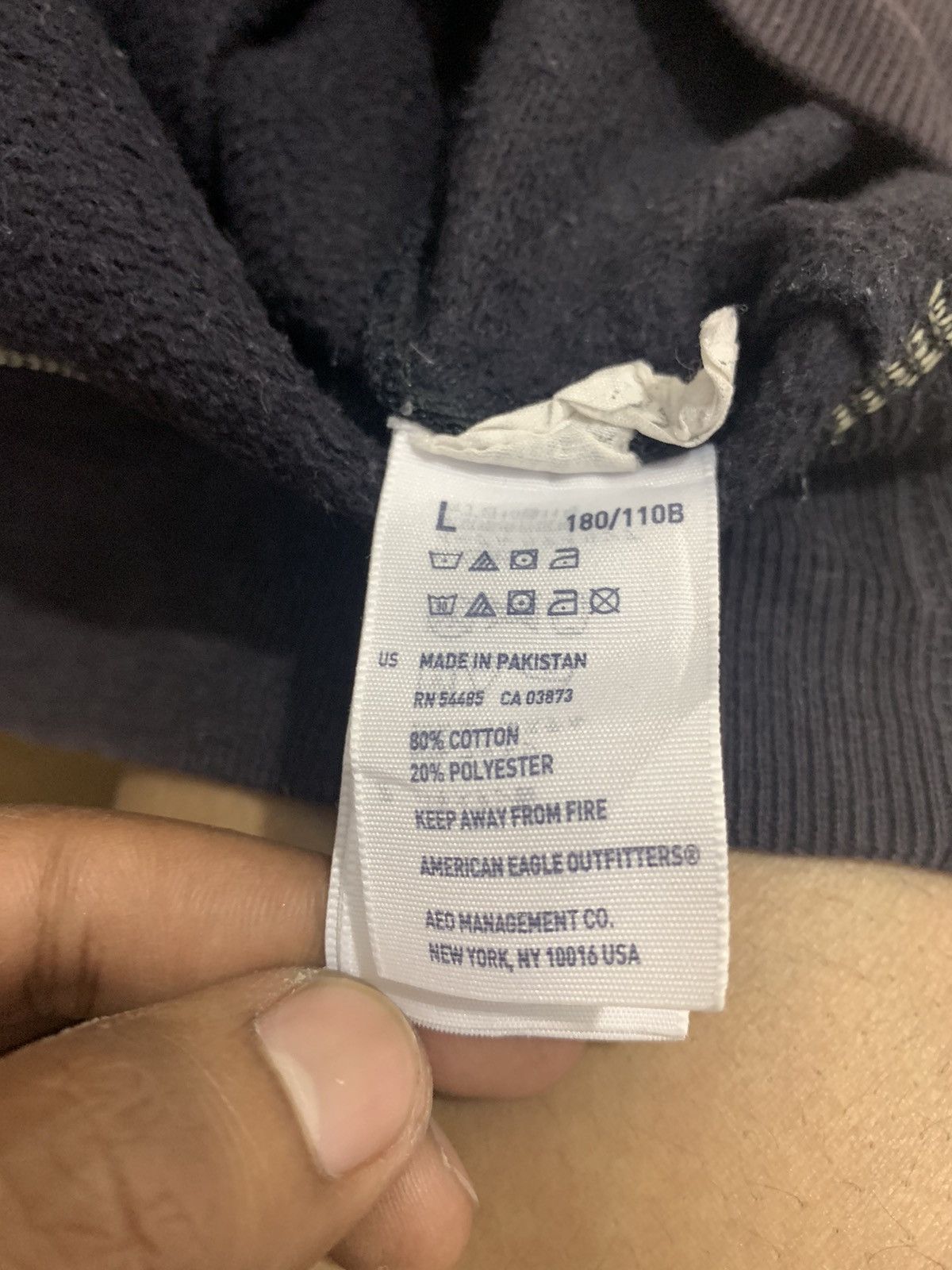 American Eagle Outfitters × Vintage Vintage 70s AMERICAN EAGLE OUTFITTER Pullover Hoodie Jacket Size US XXL / EU 58 / 5 - 15 Thumbnail