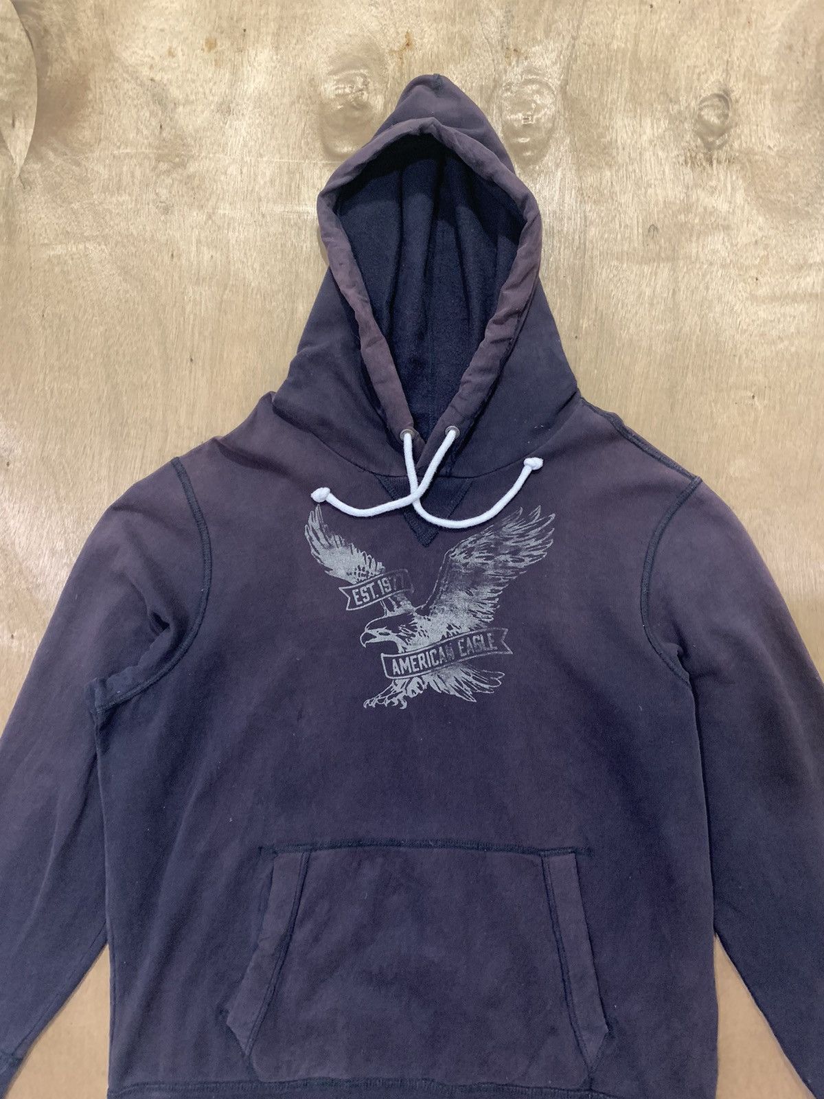 American Eagle Outfitters × Vintage Vintage 70s AMERICAN EAGLE OUTFITTER Pullover Hoodie Jacket Size US XXL / EU 58 / 5 - 3 Thumbnail