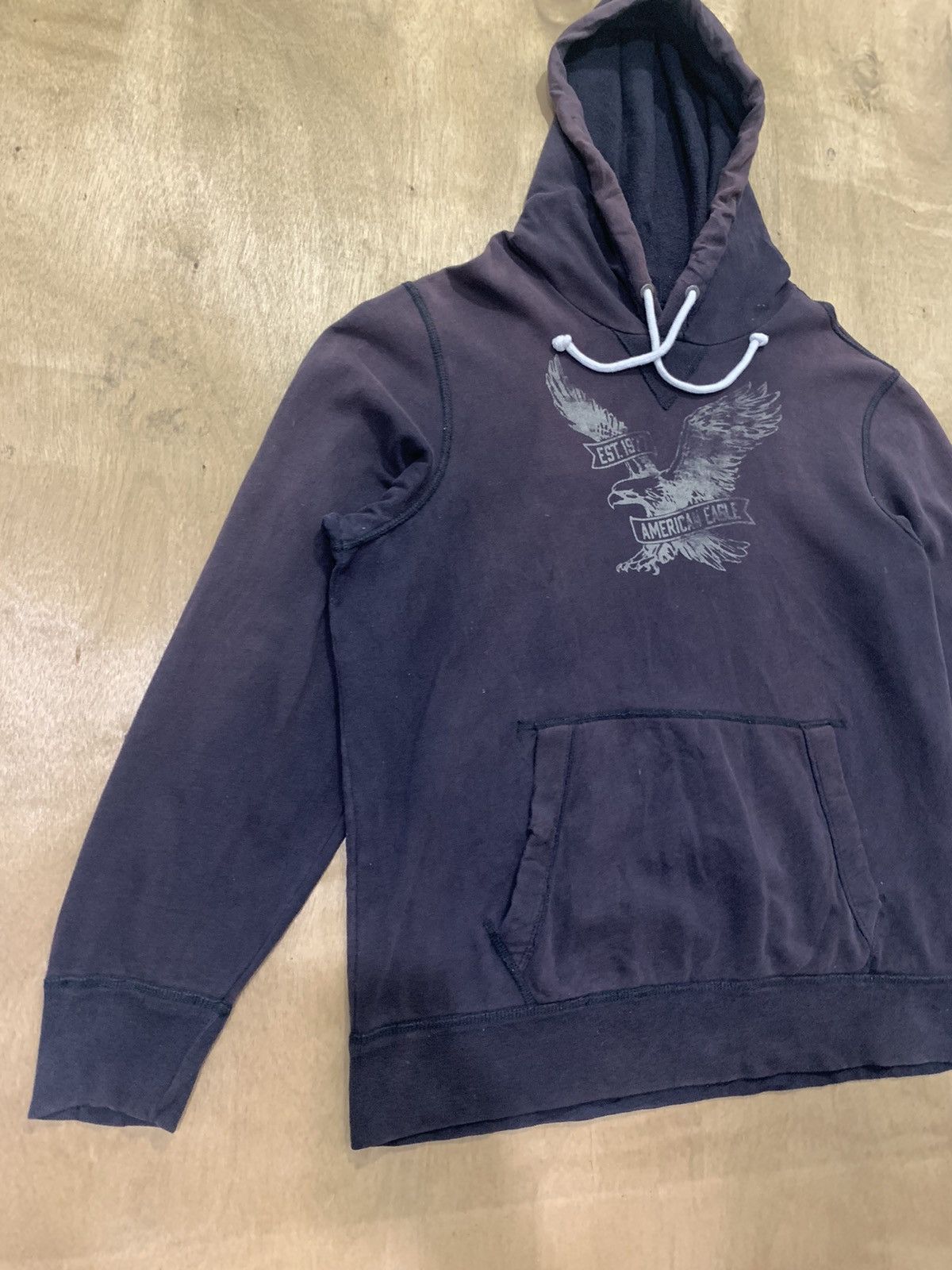 American Eagle Outfitters × Vintage Vintage 70s AMERICAN EAGLE OUTFITTER Pullover Hoodie Jacket Size US XXL / EU 58 / 5 - 5 Thumbnail