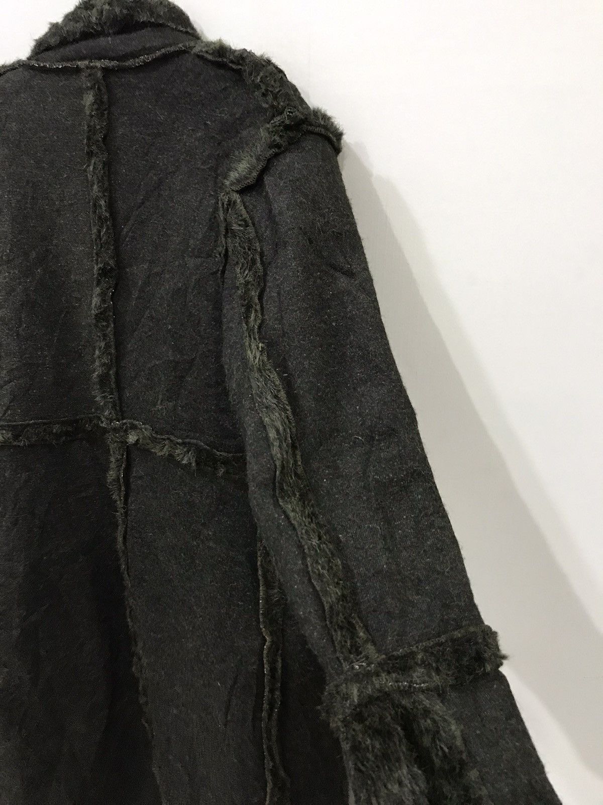Japanese Brand 💋Accept Offer💋ANNA SUI Super Designer Faux Fur Coat Size US L / EU 52-54 / 3 - 13 Thumbnail