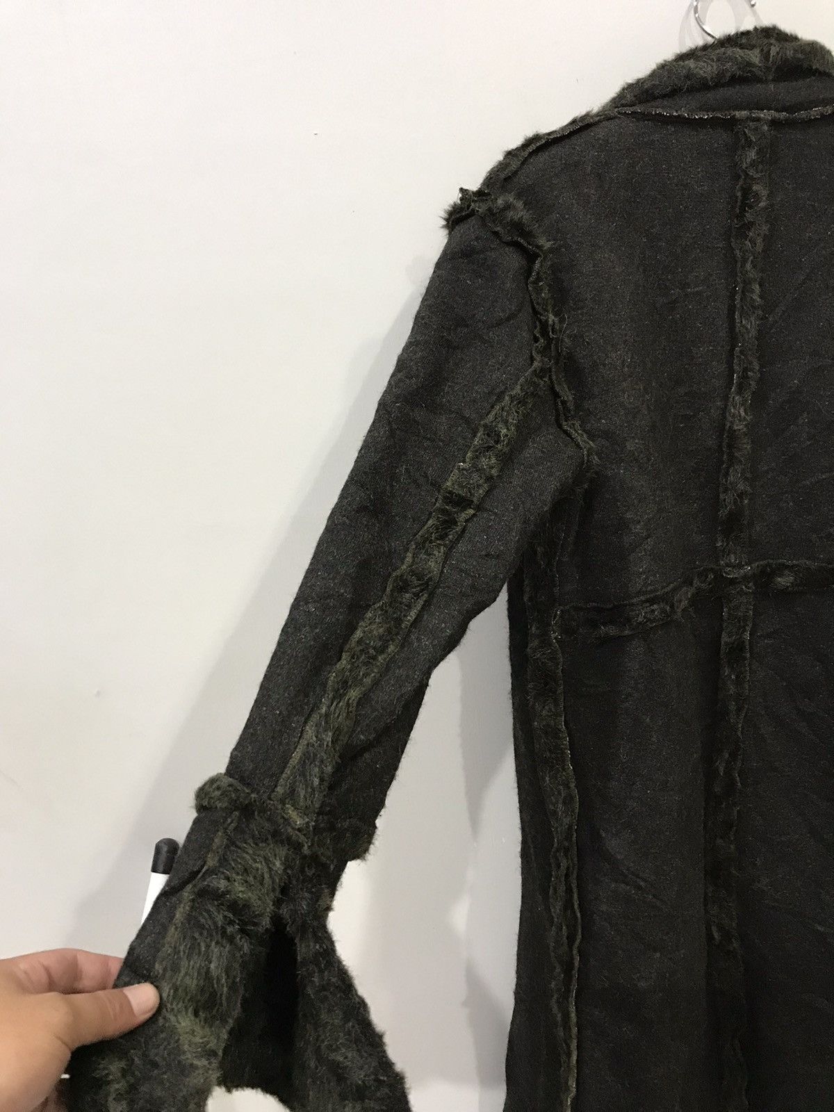 Japanese Brand 💋Accept Offer💋ANNA SUI Super Designer Faux Fur Coat Size US L / EU 52-54 / 3 - 12 Thumbnail