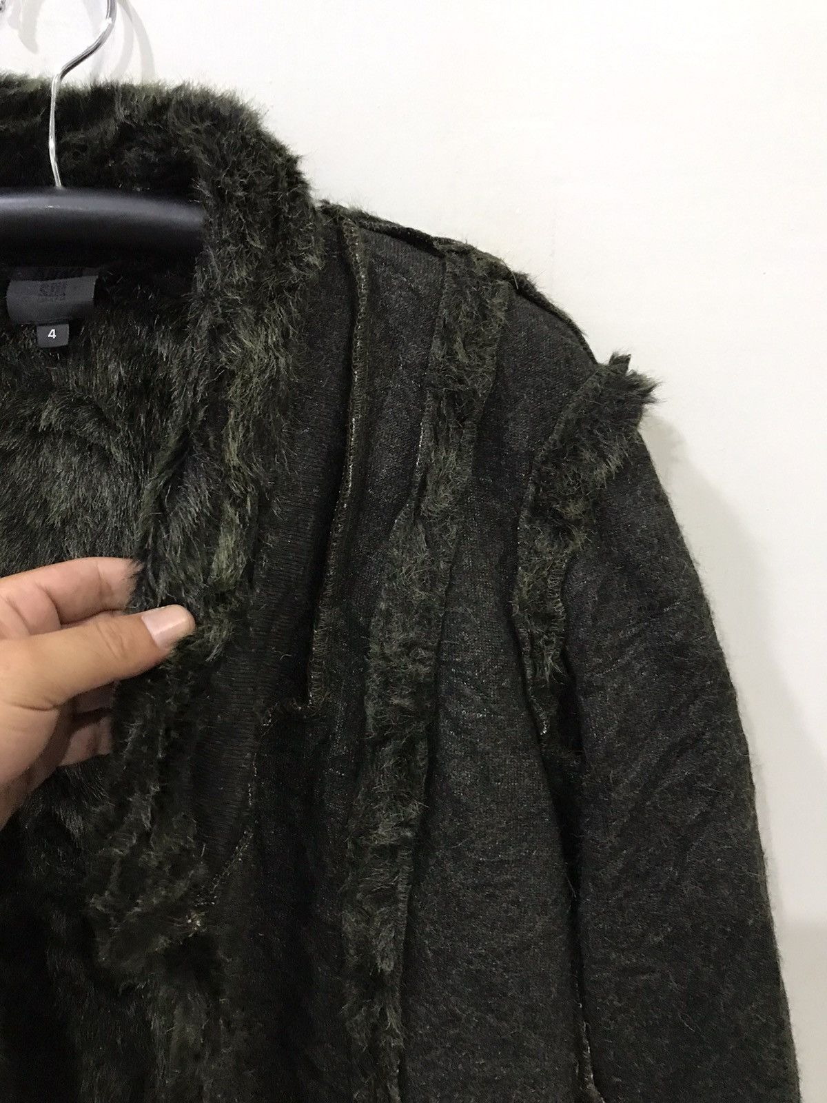 Japanese Brand 💋Accept Offer💋ANNA SUI Super Designer Faux Fur Coat Size US L / EU 52-54 / 3 - 9 Thumbnail