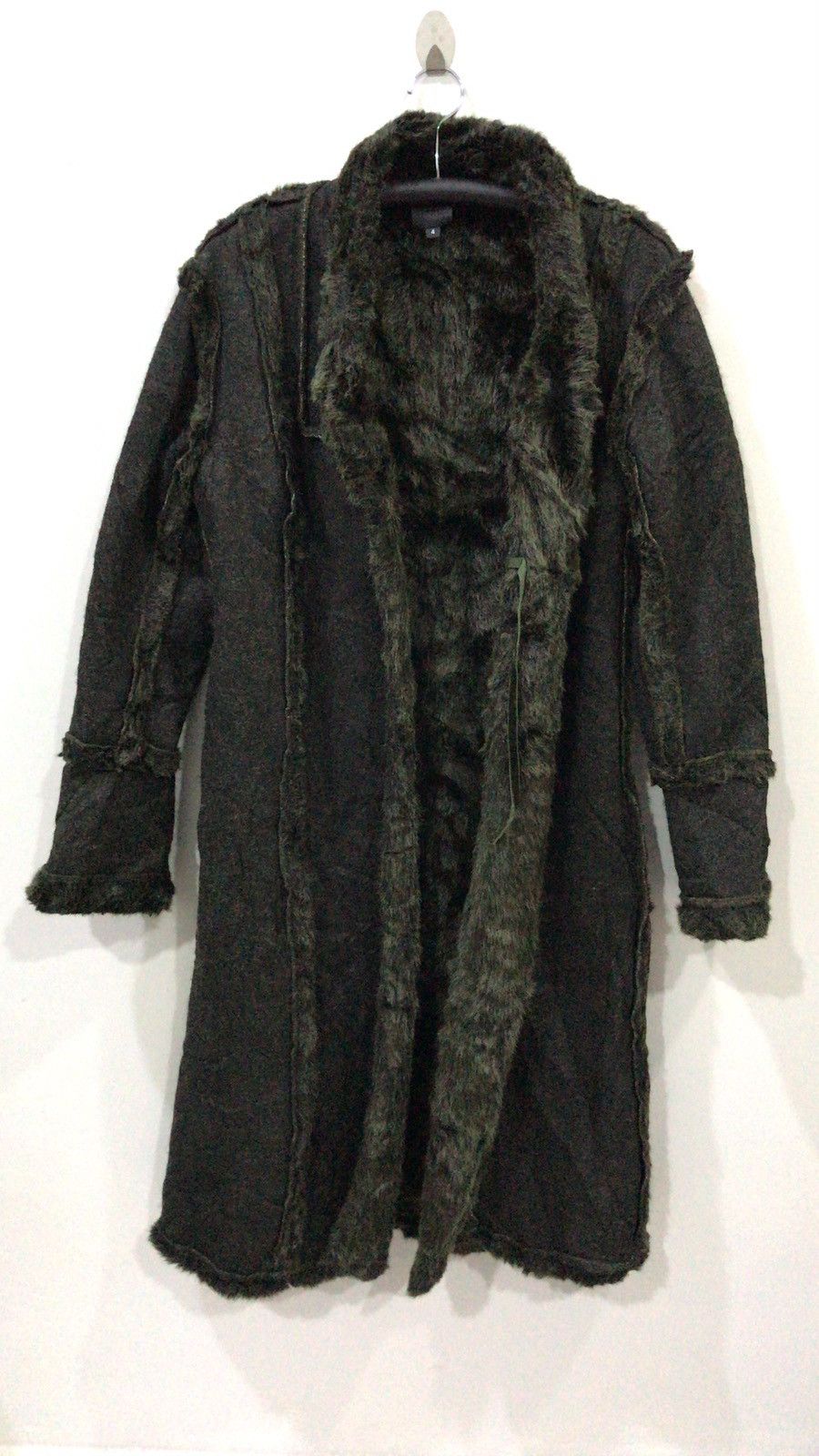 Japanese Brand 💋Accept Offer💋ANNA SUI Super Designer Faux Fur Coat Size US L / EU 52-54 / 3 - 1 Thumbnail