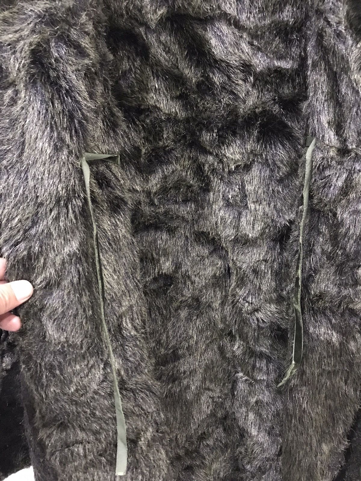 Japanese Brand 💋Accept Offer💋ANNA SUI Super Designer Faux Fur Coat Size US L / EU 52-54 / 3 - 6 Thumbnail