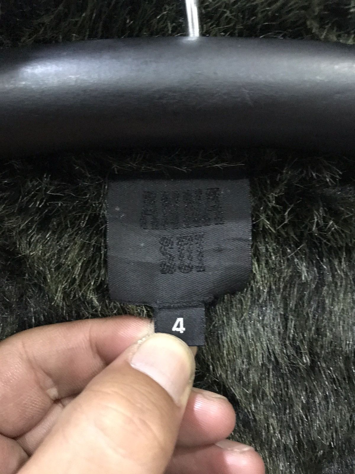 Japanese Brand 💋Accept Offer💋ANNA SUI Super Designer Faux Fur Coat Size US L / EU 52-54 / 3 - 3 Thumbnail