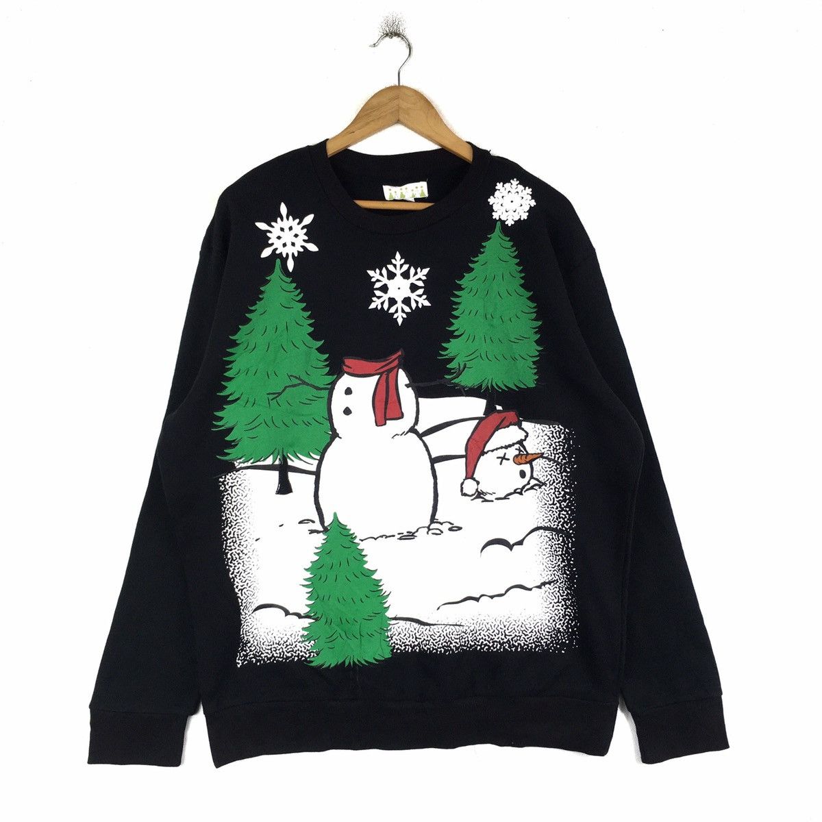 Vintage Olaf Frozen Crewneck Sweatshirt Pullover Jumper