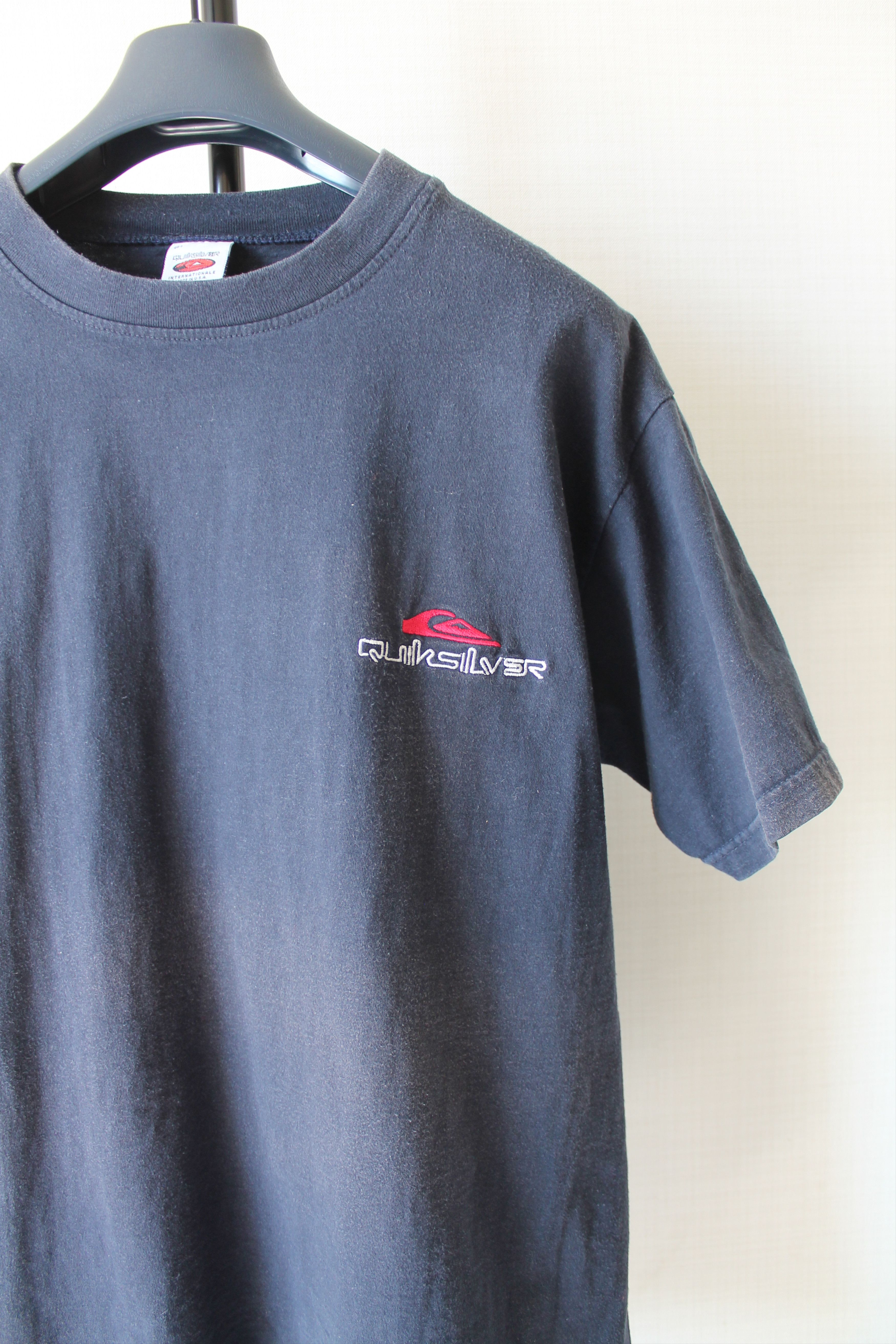 Quicksilver × Vintage Quicksilver Sun Faded Vintage tee t Shirt Navy Surf board Size US M / EU 48-50 / 2 - 5 Thumbnail