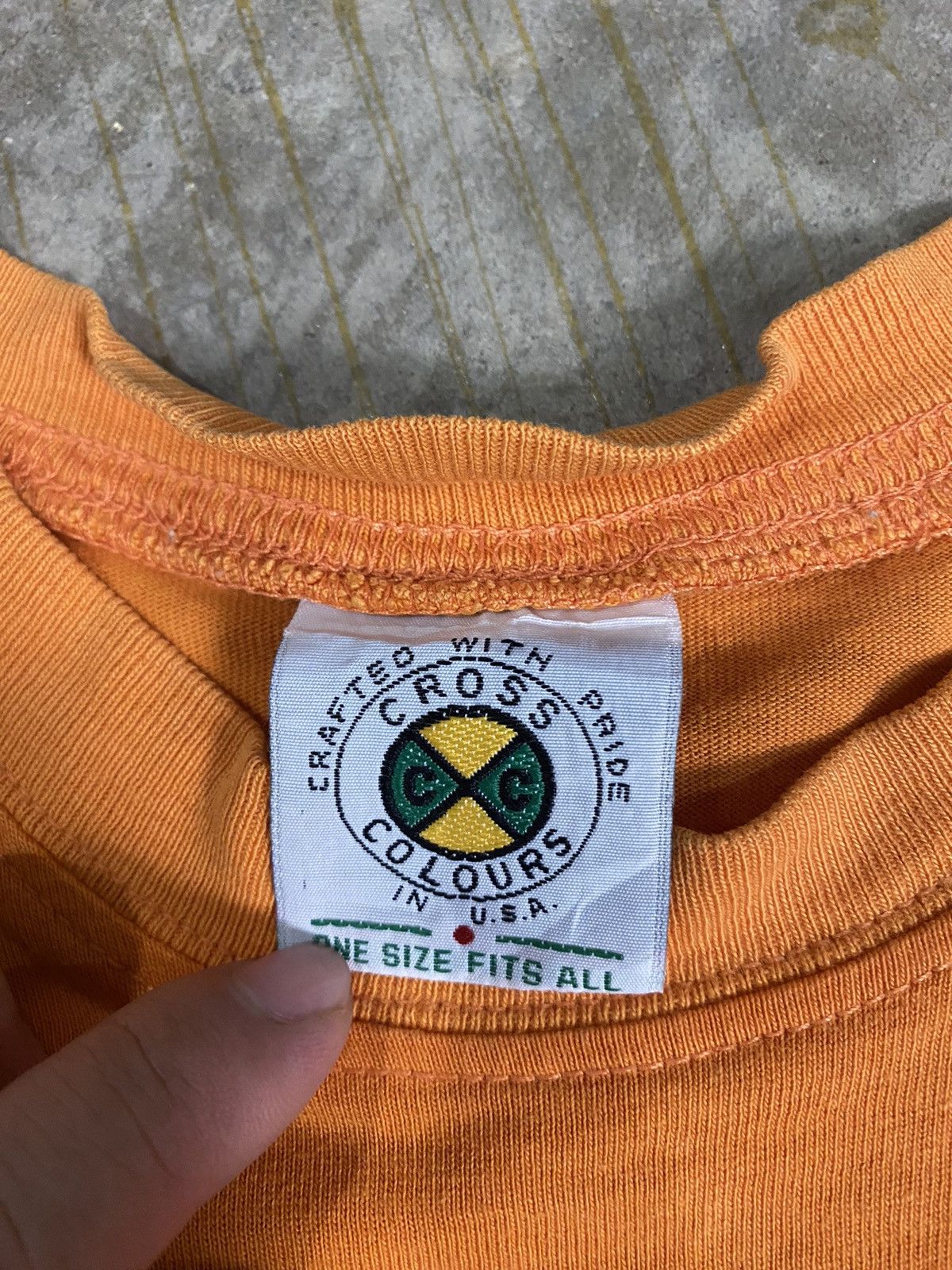 Cross Colours × Vintage 90's Cross Colours Made in USA tee Size US XL / EU 56 / 4 - 7 Thumbnail