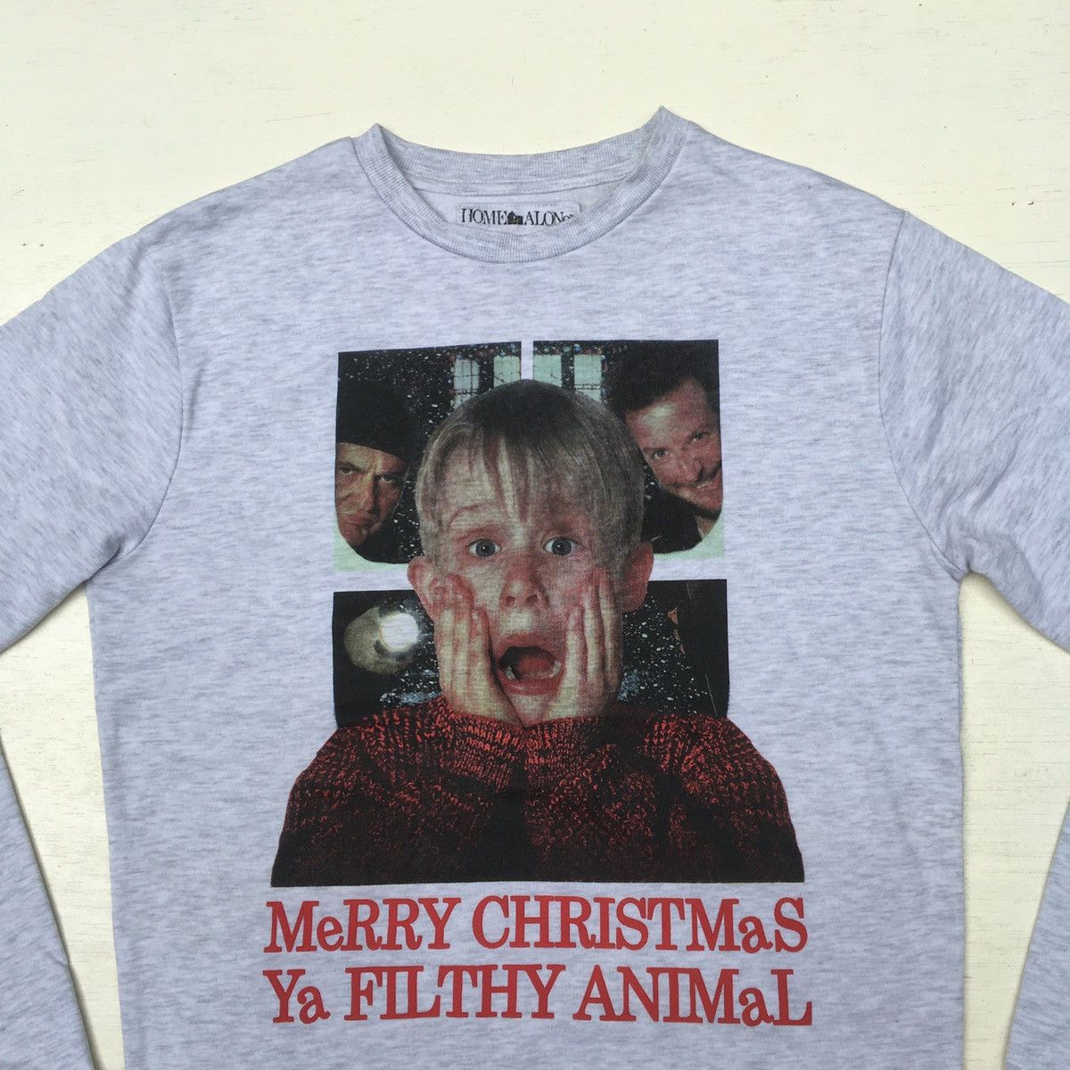 Vintage LAST DROP ‼️ Vintage Home Alone Sweatshirt Movie Very Rare Size US S / EU 44-46 / 1 - 2 Thumbnail