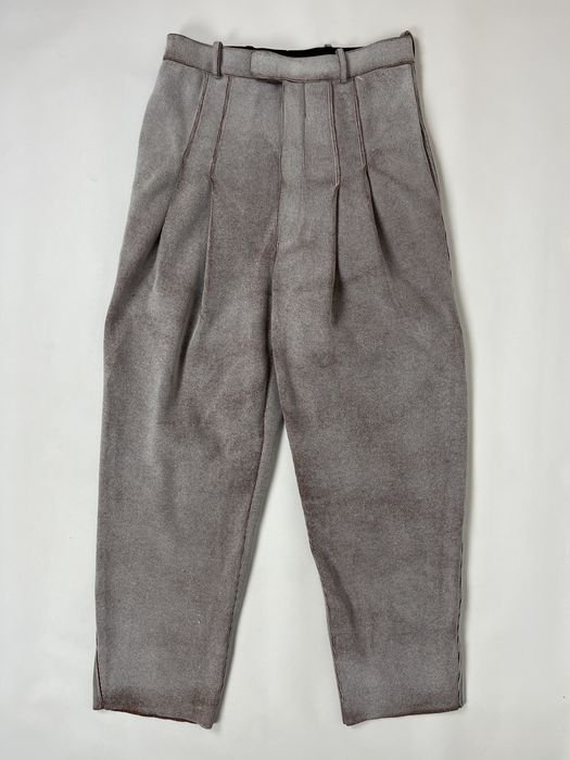 Acne Studios Acne Studios corduroy stretched baggy fit casual pants ...