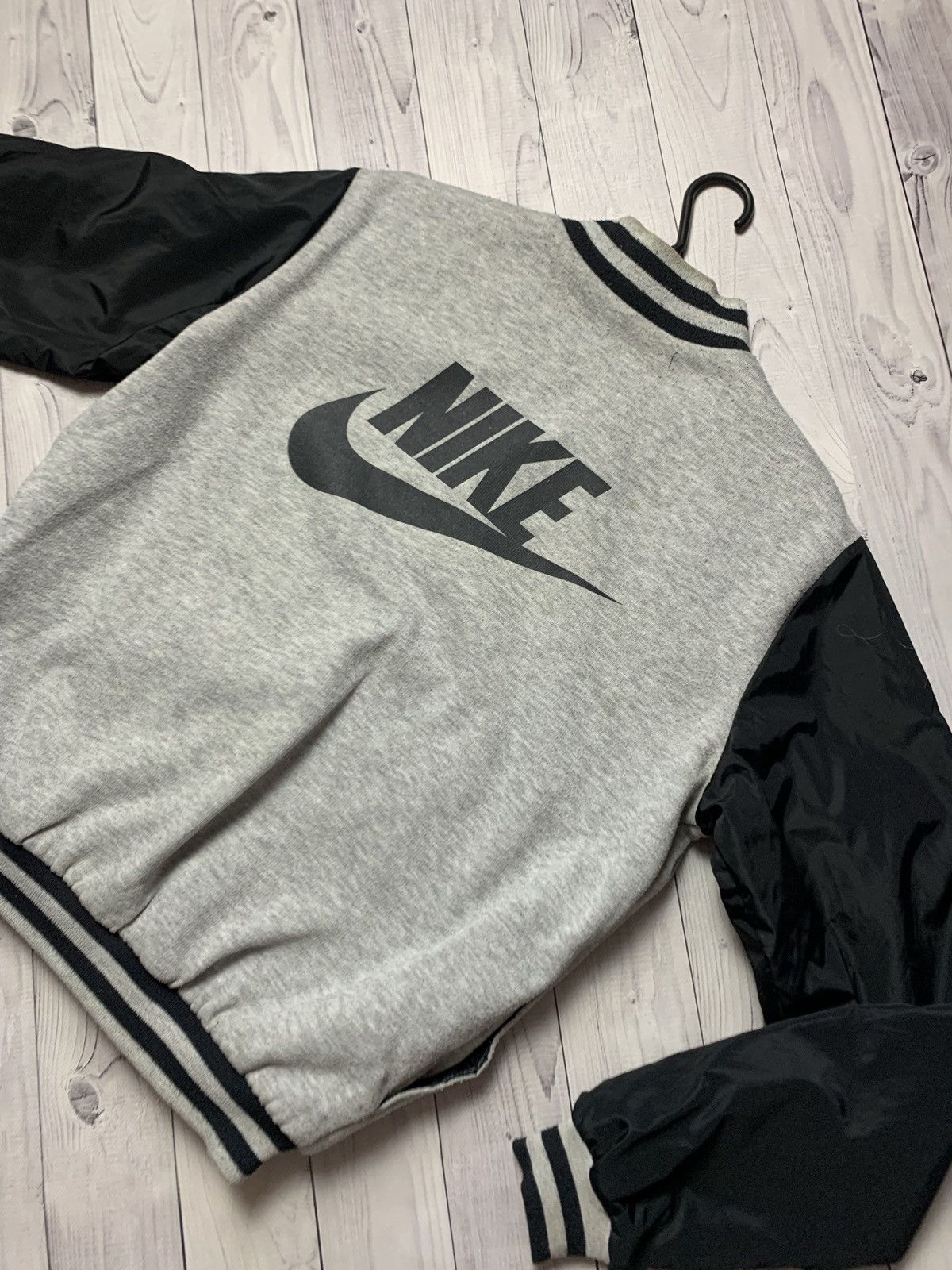 Nike × Vintage Vintage track jacket Nike big logo bomber size S Size US S / EU 44-46 / 1 - 2 Thumbnail