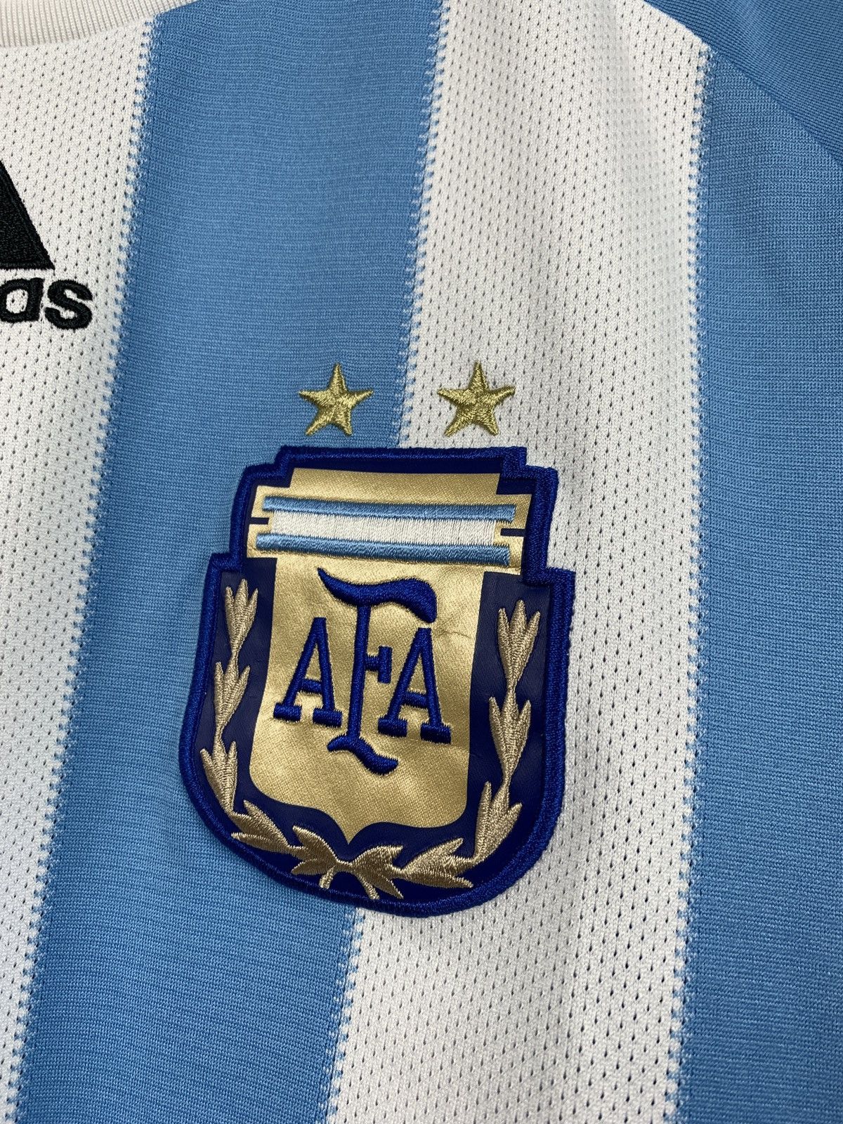 Adidas Adidas Argentina 2010 Home Soccer Jersey Size US M / EU 48-50 / 2 - 6 Thumbnail