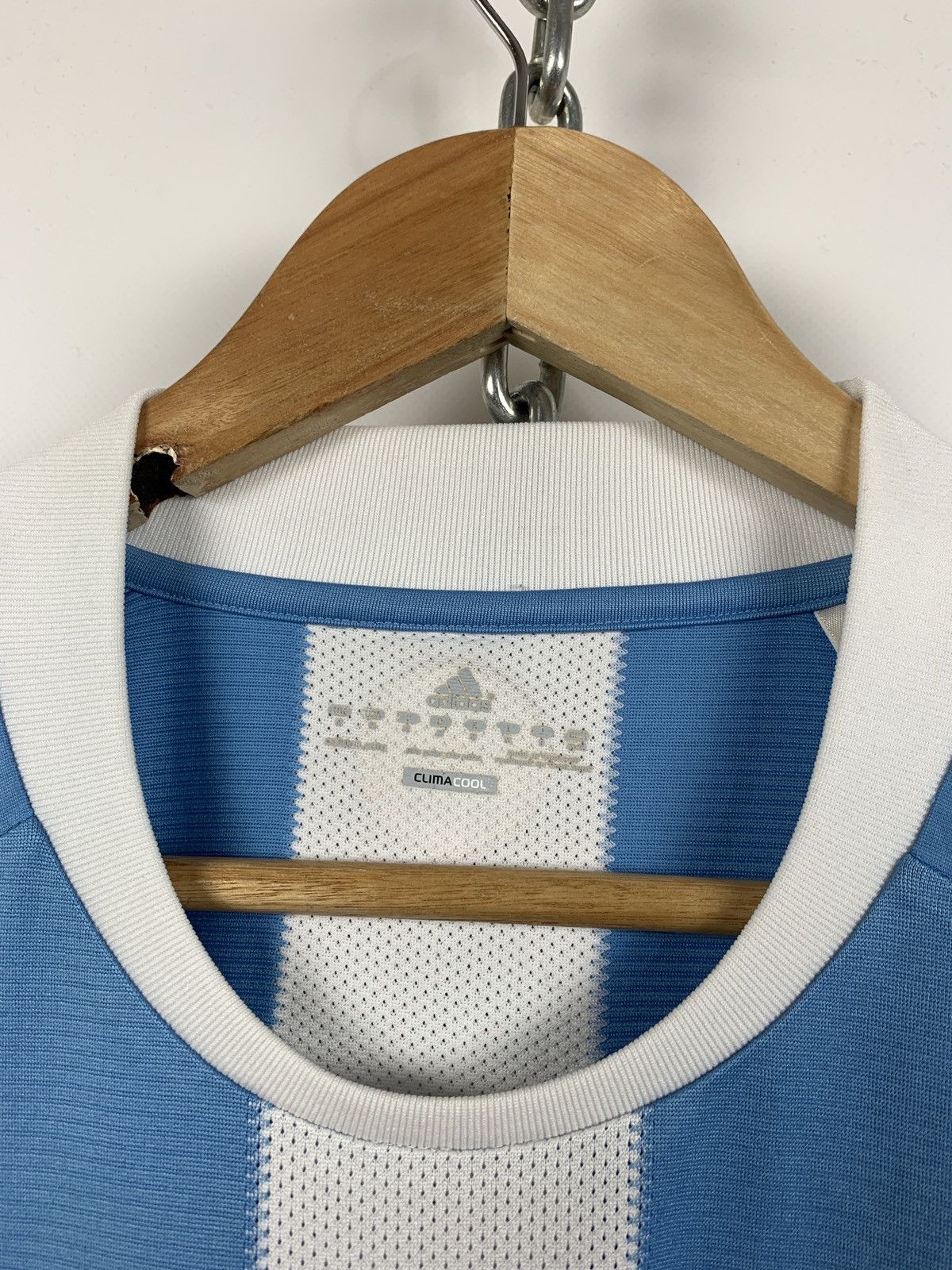 Adidas Adidas Argentina 2010 Home Soccer Jersey Size US M / EU 48-50 / 2 - 12 Thumbnail