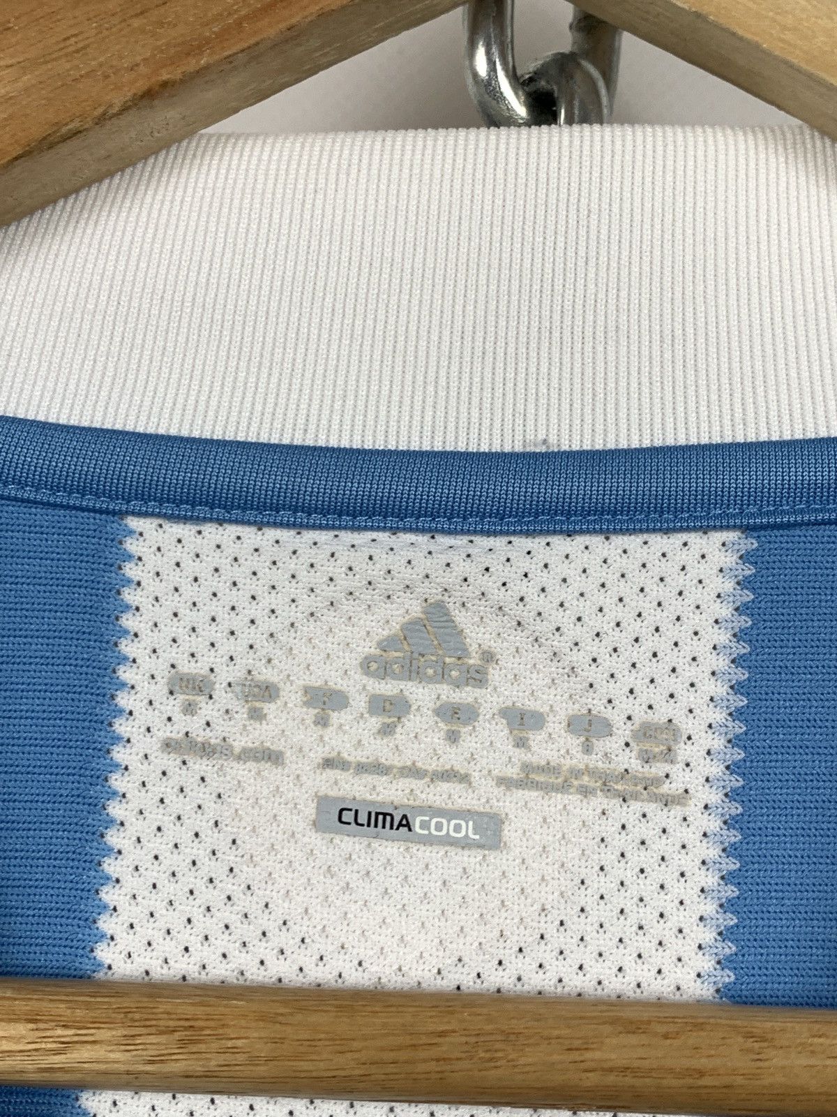 Adidas Adidas Argentina 2010 Home Soccer Jersey Size US M / EU 48-50 / 2 - 13 Thumbnail