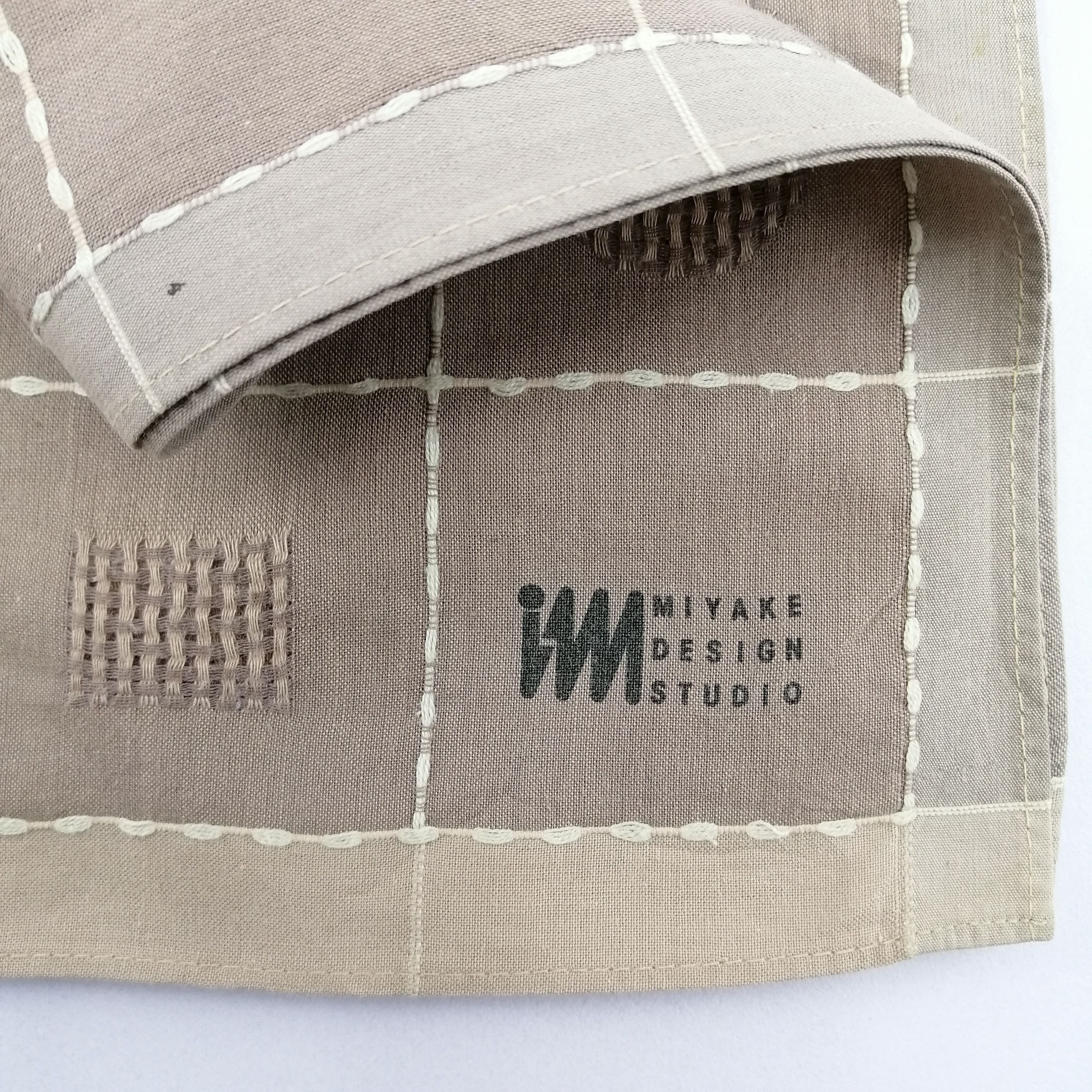 Issey Miyake × Vintage Issey Miyake Handkerchief/Neckerchief/Bandana-KD2185 Size ONE SIZE - 5 Thumbnail