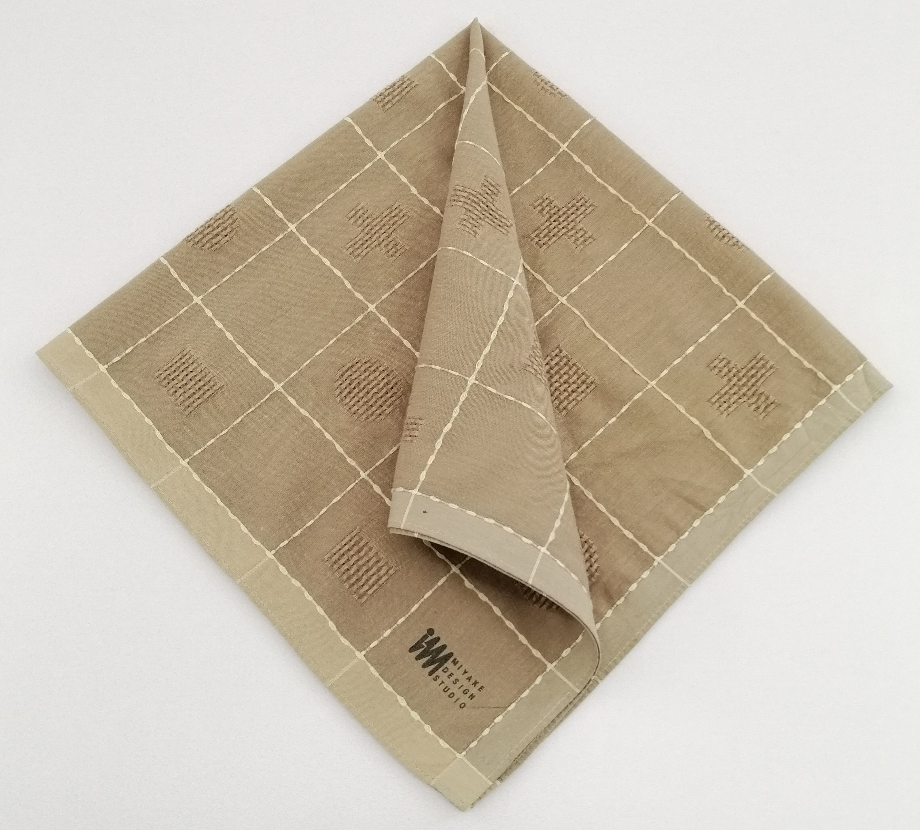 Issey Miyake × Vintage Issey Miyake Handkerchief/Neckerchief/Bandana-KD2185 Size ONE SIZE - 1 Thumbnail