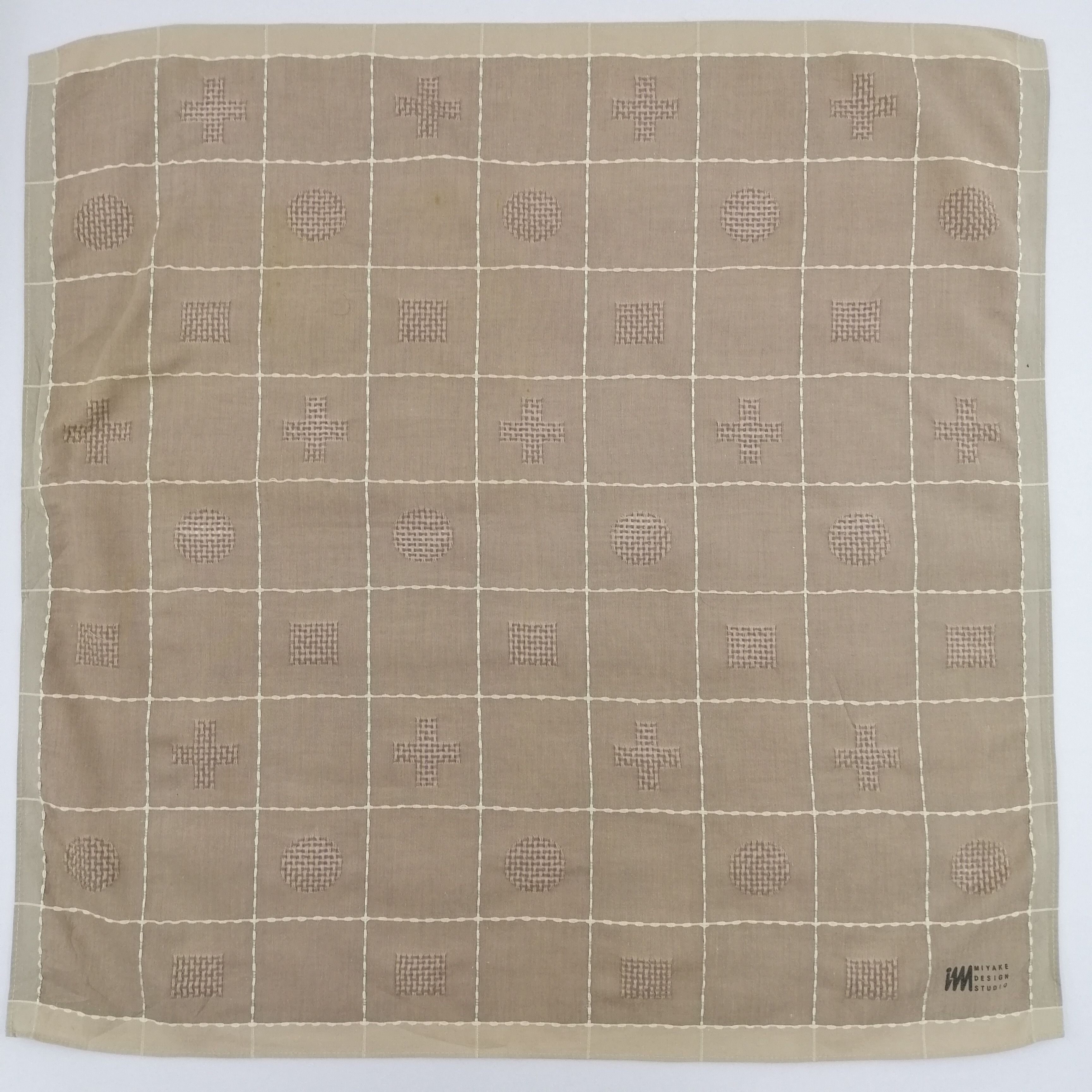 Issey Miyake × Vintage Issey Miyake Handkerchief/Neckerchief/Bandana-KD2185 Size ONE SIZE - 2 Thumbnail