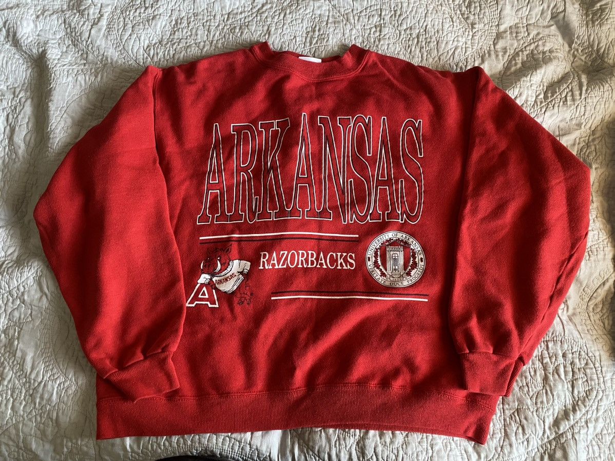 Vintage Vintage Arkansas crewneck | Grailed