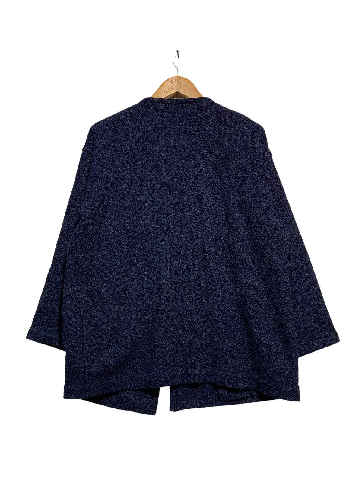 Comme des Garcons 🔥RARE VTG CDG 80S INDIGO BLUE CARDICOATS Size US M / EU 48-50 / 2 - 4 Thumbnail
