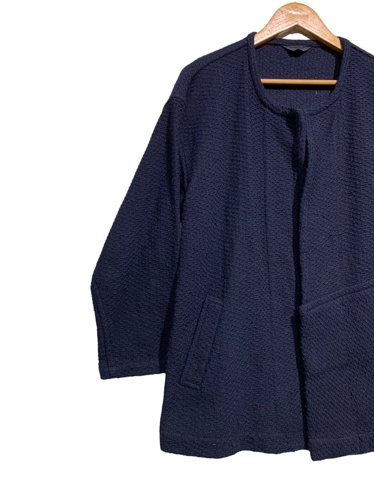 Comme des Garcons 🔥RARE VTG CDG 80S INDIGO BLUE CARDICOATS Size US M / EU 48-50 / 2 - 2 Thumbnail