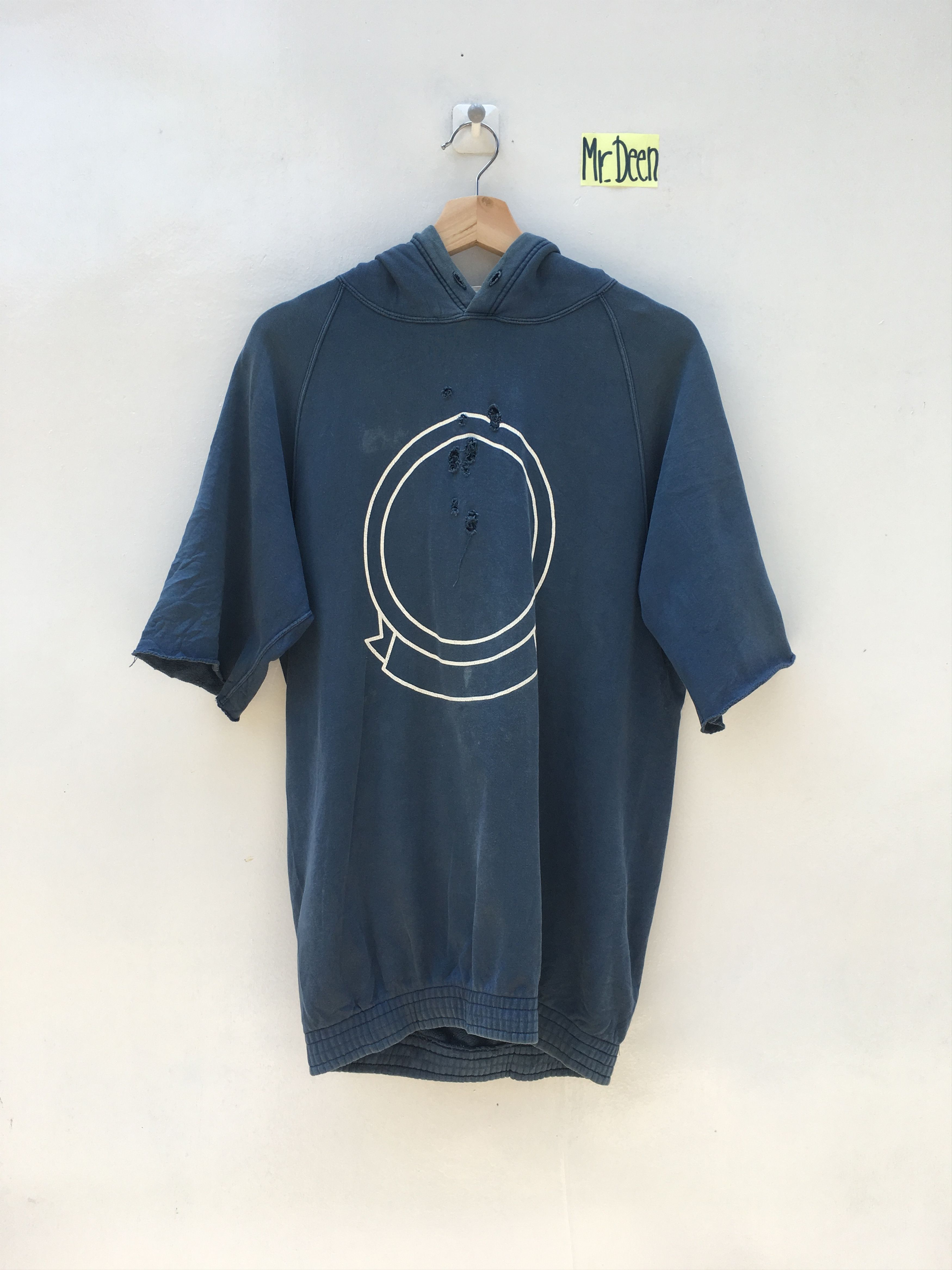Number (N)ine Vintage Number (N)ine Short Sleeve Hoodie Rare Size 4 Size US M / EU 48-50 / 2 - 1 Thumbnail