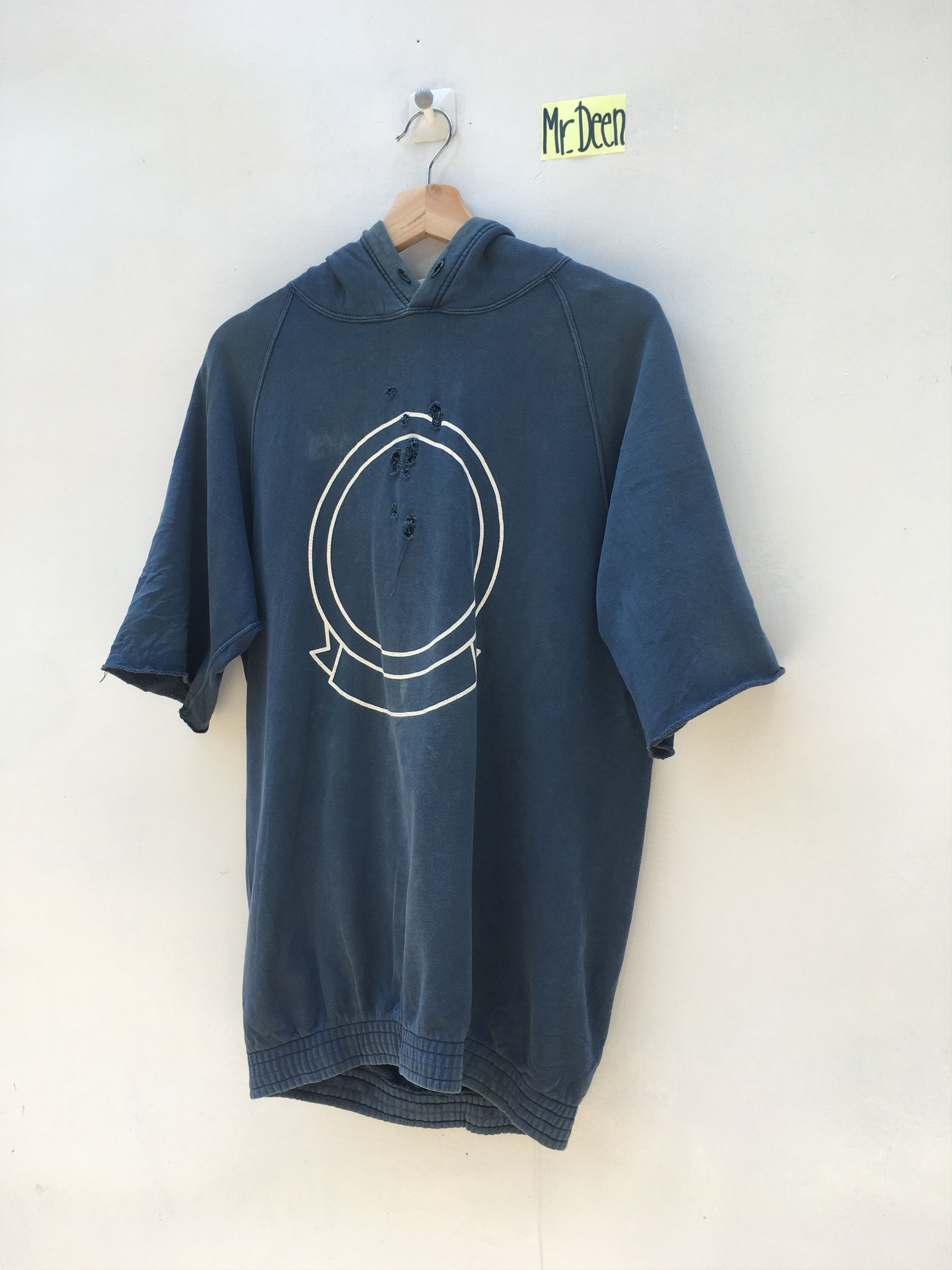 Number (N)ine Vintage Number (N)ine Short Sleeve Hoodie Rare Size 4 Size US M / EU 48-50 / 2 - 2 Thumbnail