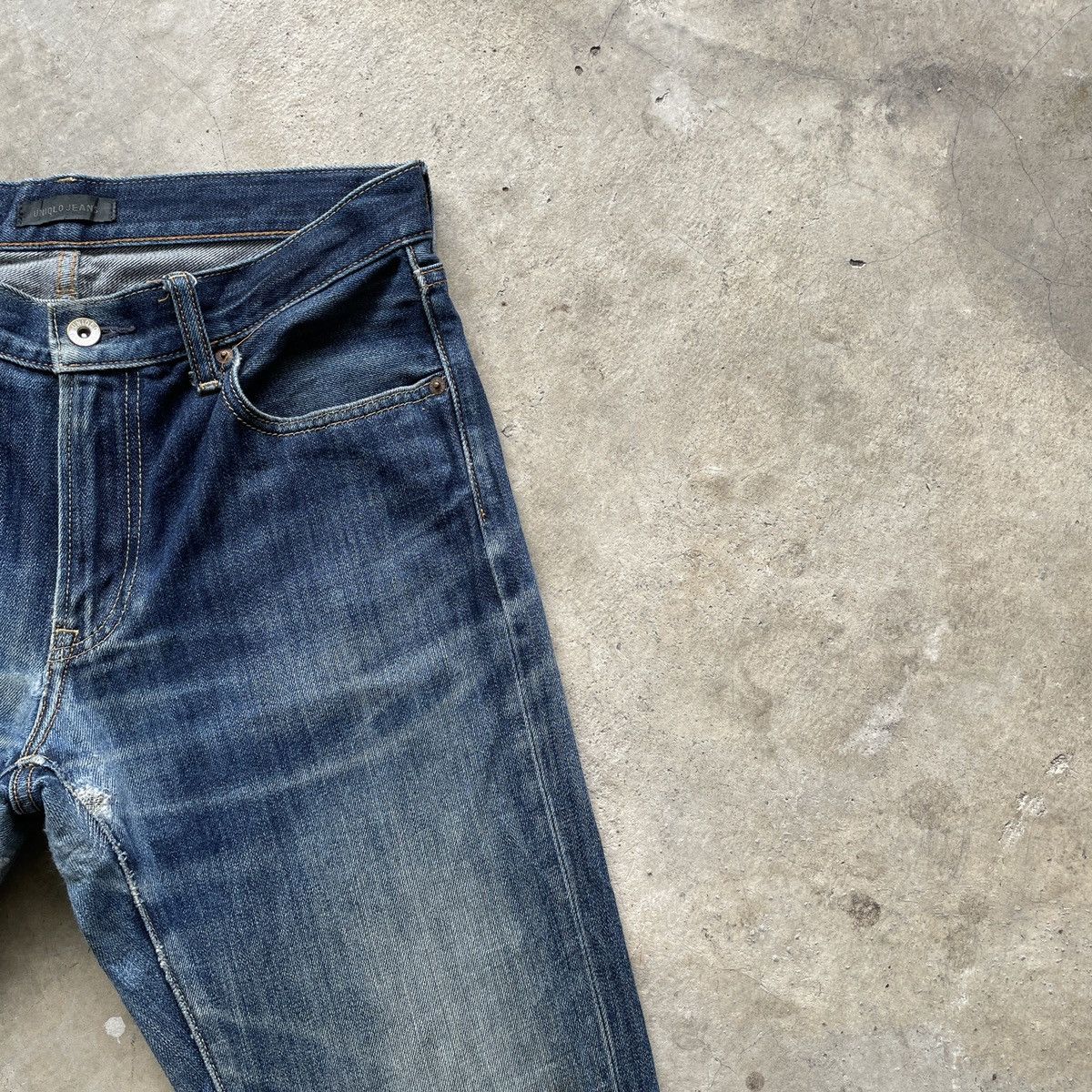 Japanese Brand × Vintage W30💥 Vintage Japanese Faded Distressed Denim Jeans Pants Size US 30 / EU 46 - 6 Thumbnail