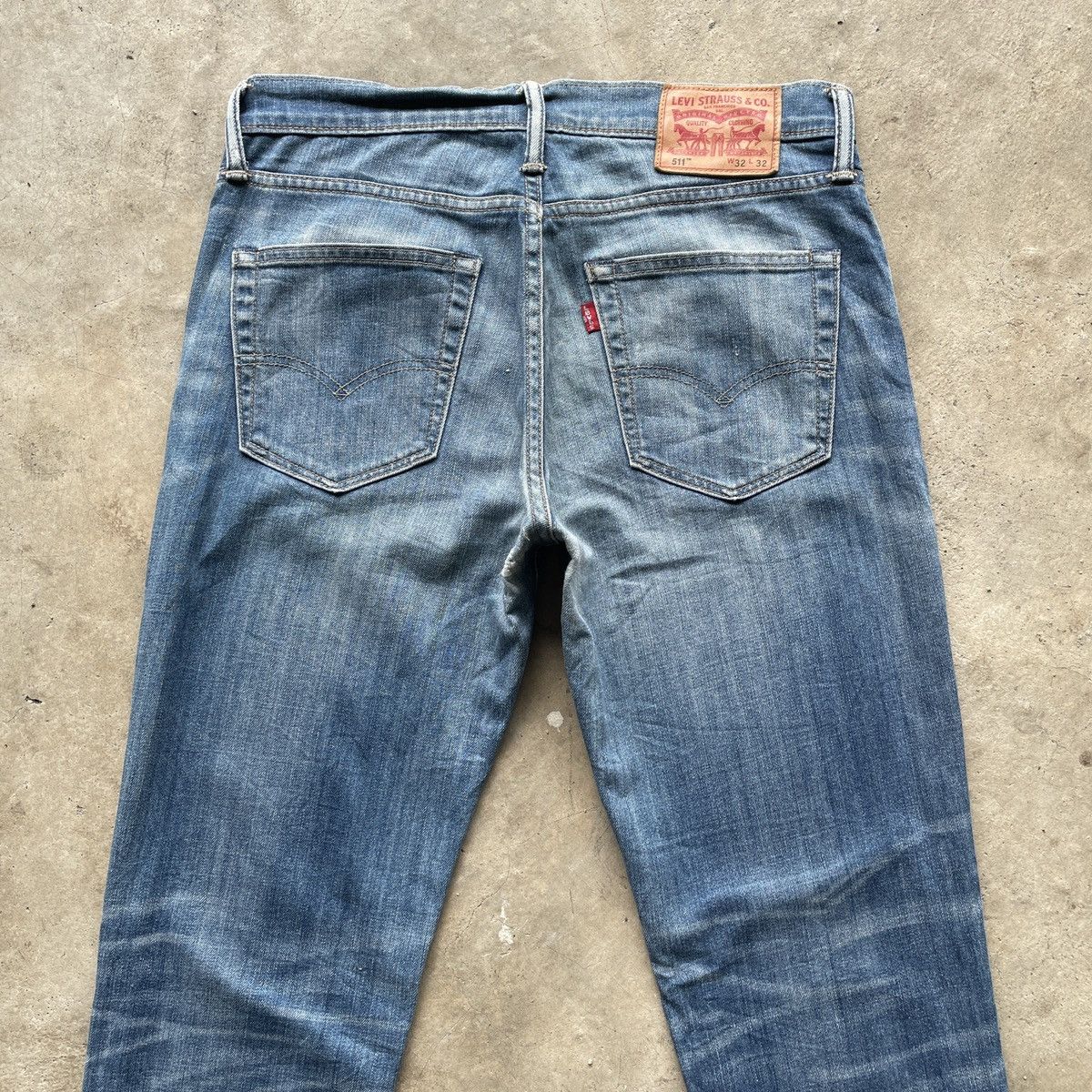Levi's W31x32💥 Vintage Levi’s 511 Faded Denim Jeans Pants Size US 31 - 10 Thumbnail