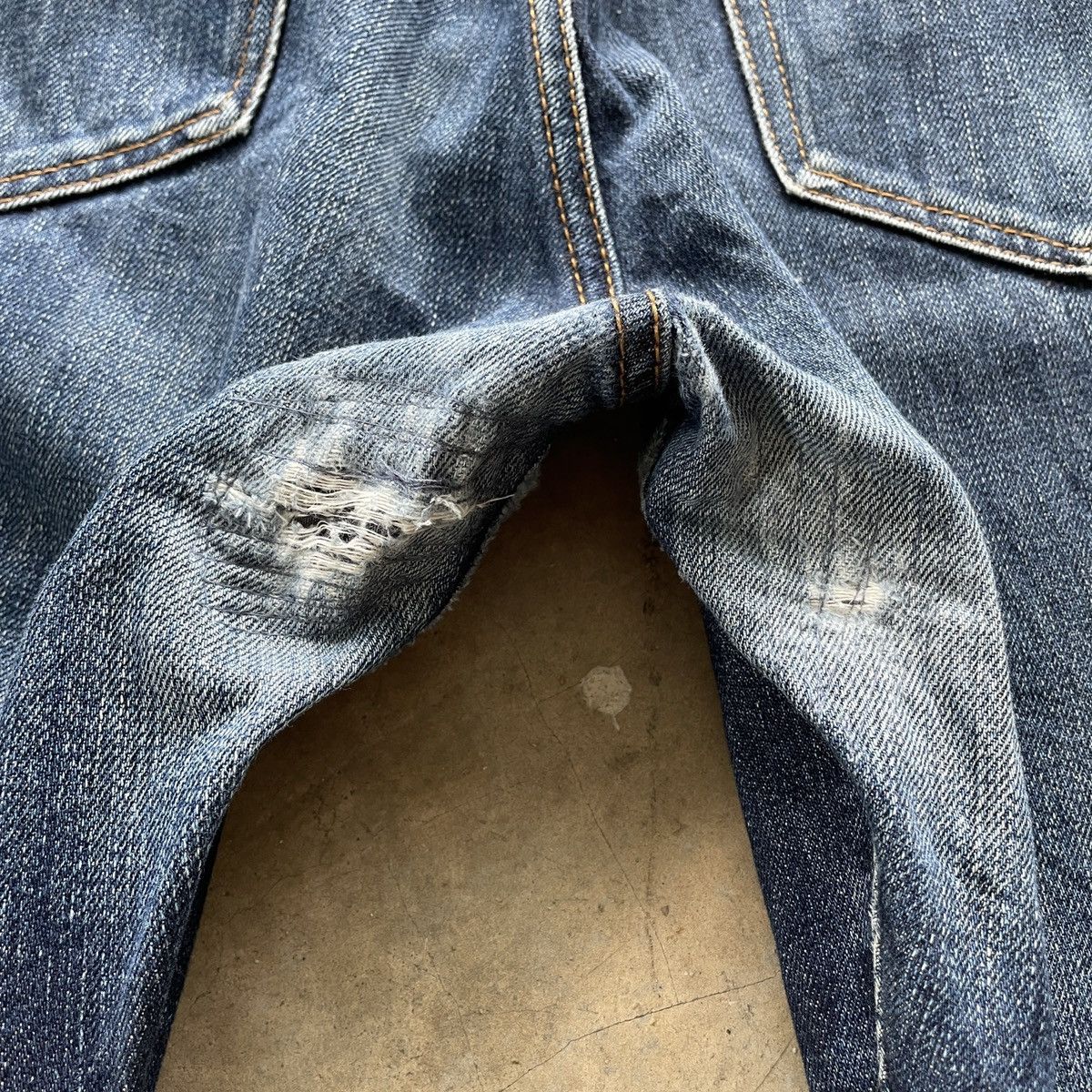 Japanese Brand Vintage Japanese Jeans W32x29 Japanese Faded Denim Pants Size US 32 / EU 48 - 7 Thumbnail