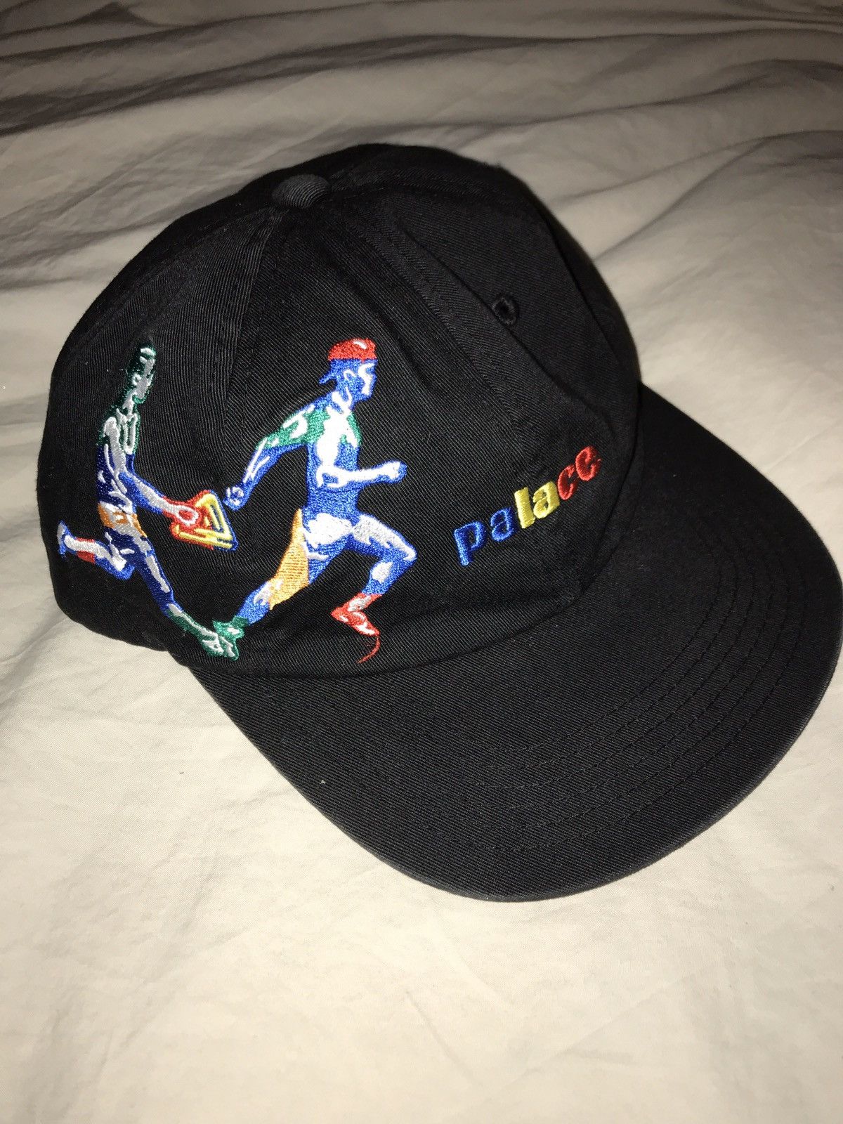 image of Palace Runners 6-Panel Black, Men's