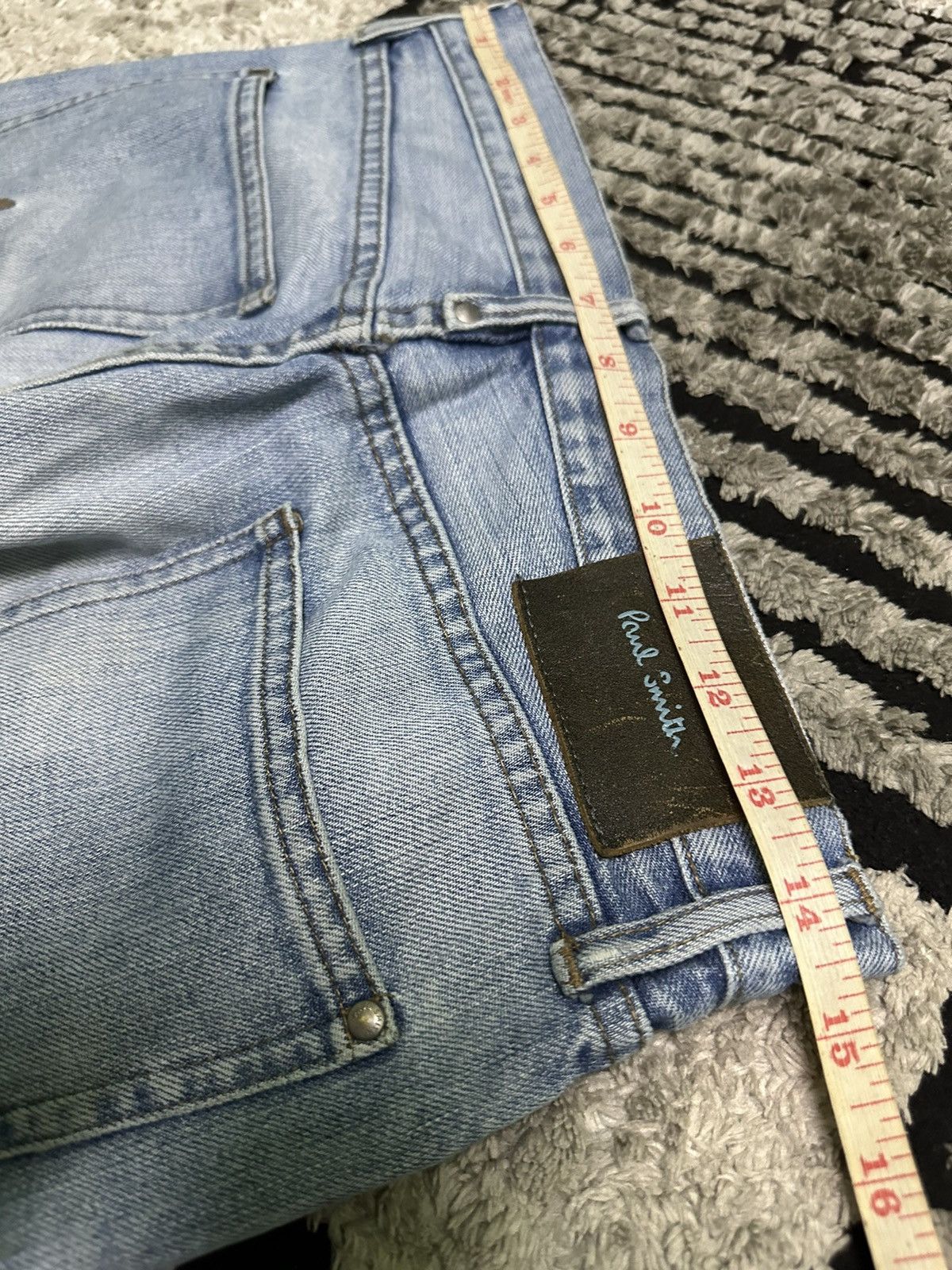 Paul Smith 28x27 Paul smith blue denim jeans Size US 28 / EU 44 - 7 Thumbnail
