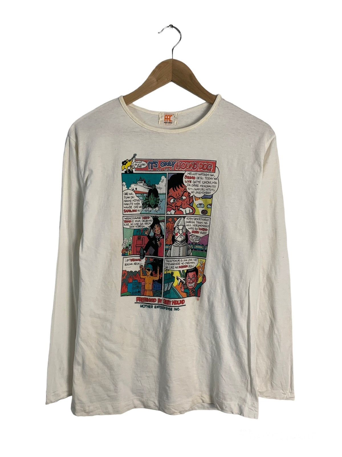 Anime Anima Grey Hoond Long Sleeve Tee Size US S / EU 44-46 / 1 - 1 Thumbnail