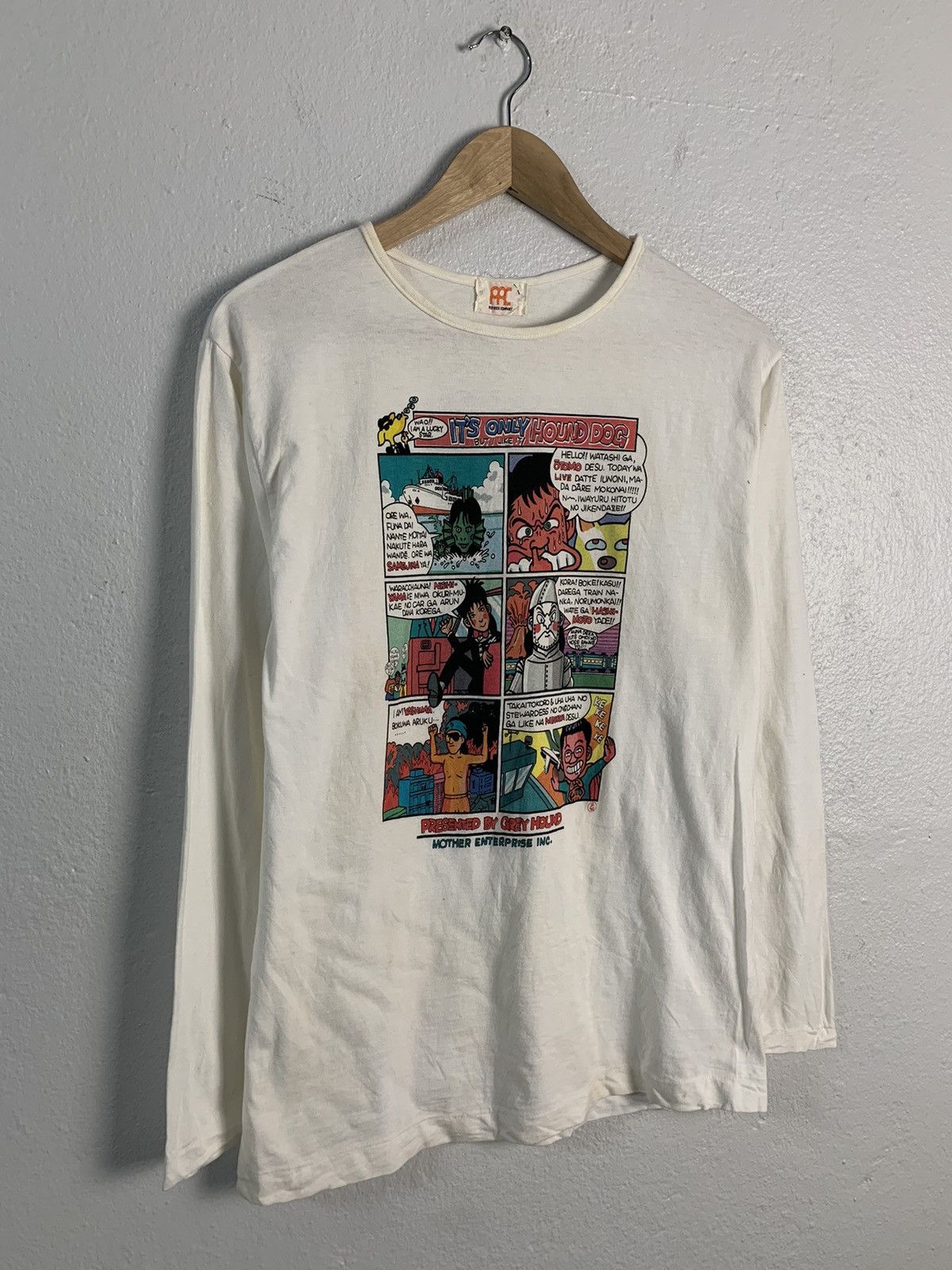 Anime Anima Grey Hoond Long Sleeve Tee Size US S / EU 44-46 / 1 - 2 Thumbnail