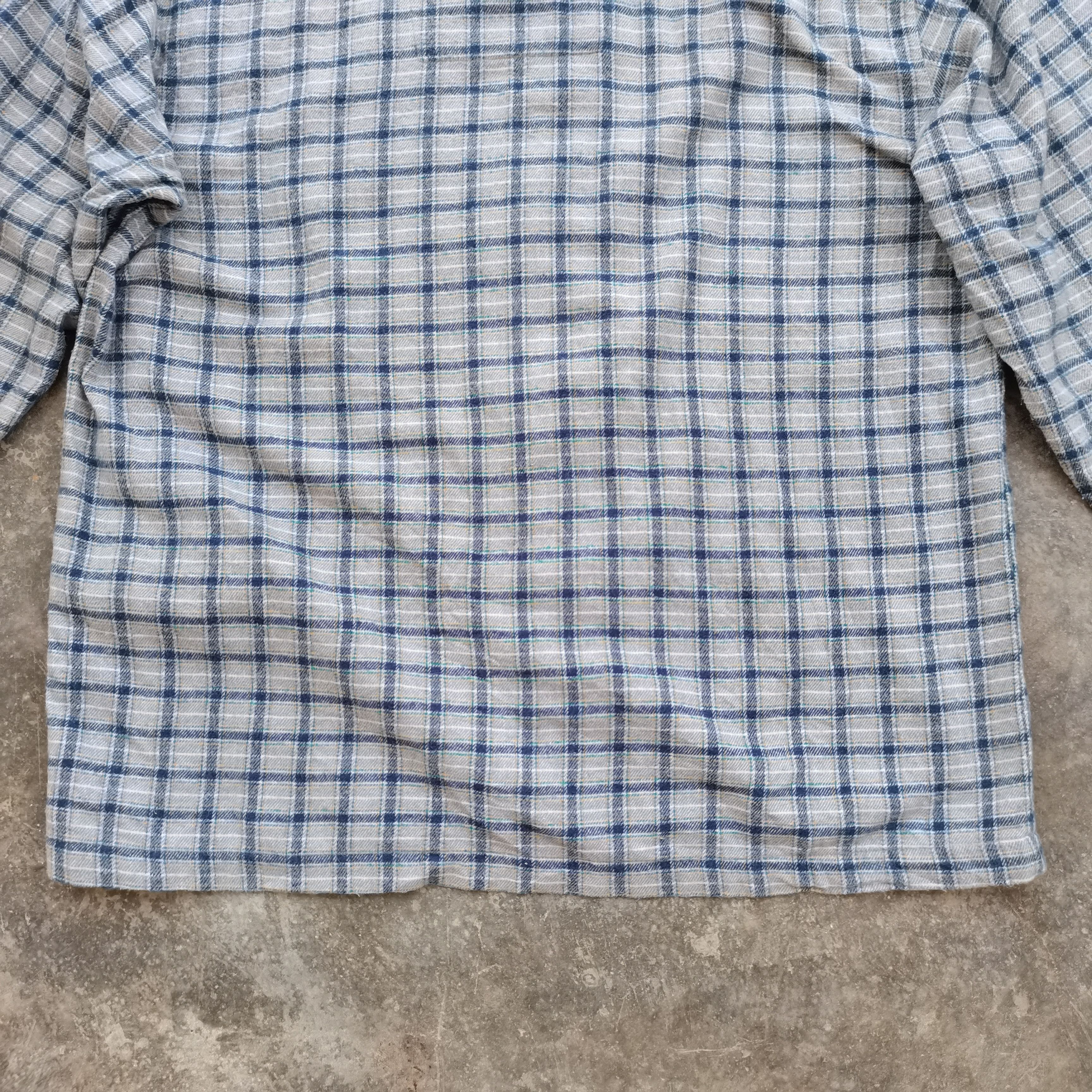Golden Bear × Japanese Brand × Vintage Vintage Golden Bear Plaid Flannel Nightwear Size US L / EU 52-54 / 3 - 6 Thumbnail