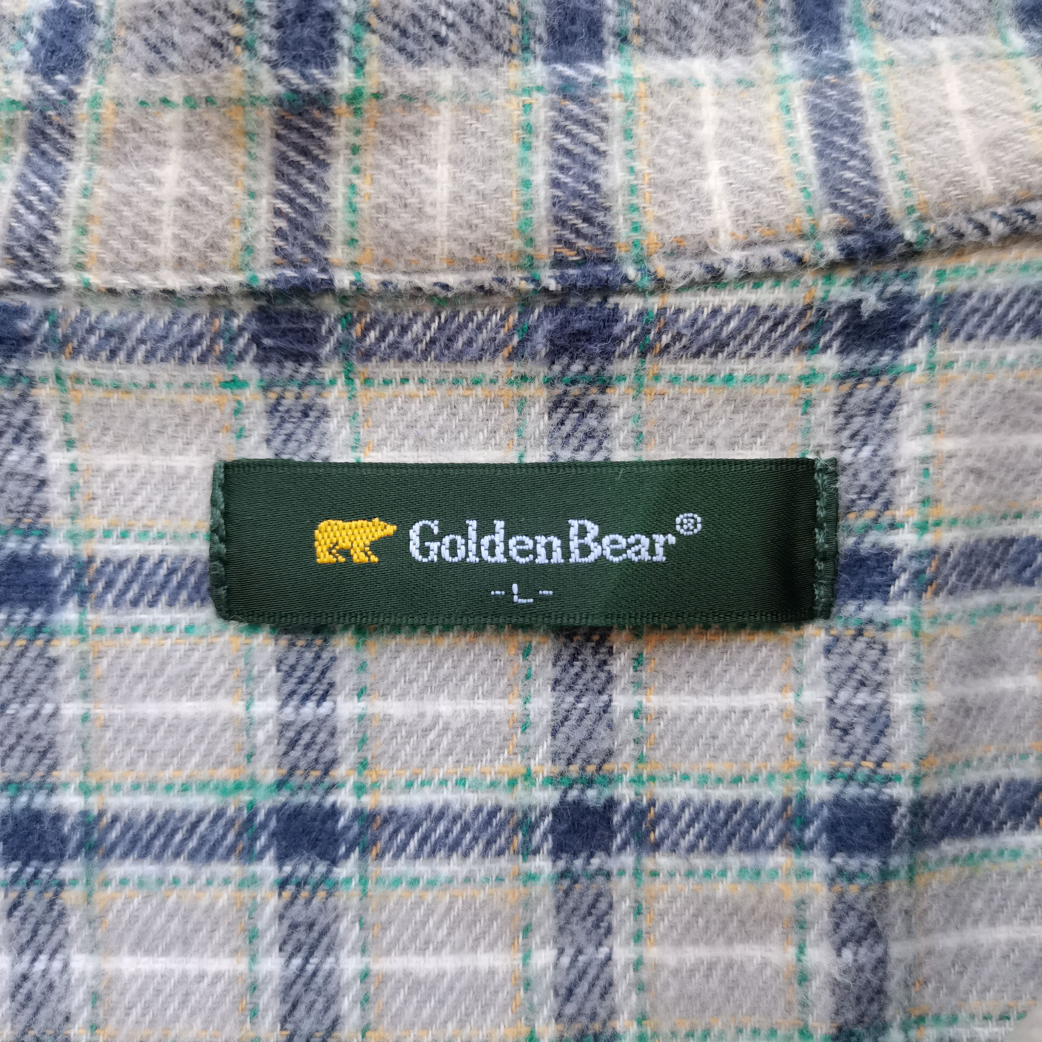 Golden Bear × Japanese Brand × Vintage Vintage Golden Bear Plaid Flannel Nightwear Size US L / EU 52-54 / 3 - 13 Thumbnail